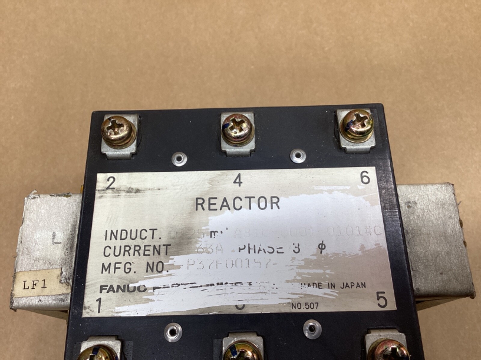 Reactor Transformer A81L-0001-0101#C 3 PH 63A 100D19PR5