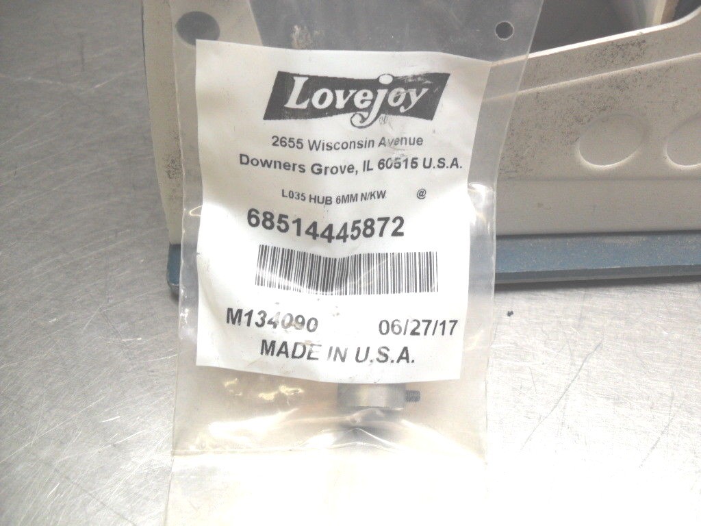 Lovejoy L035 HUB 6MM N/KW 68514445872 New in factory bag sealed