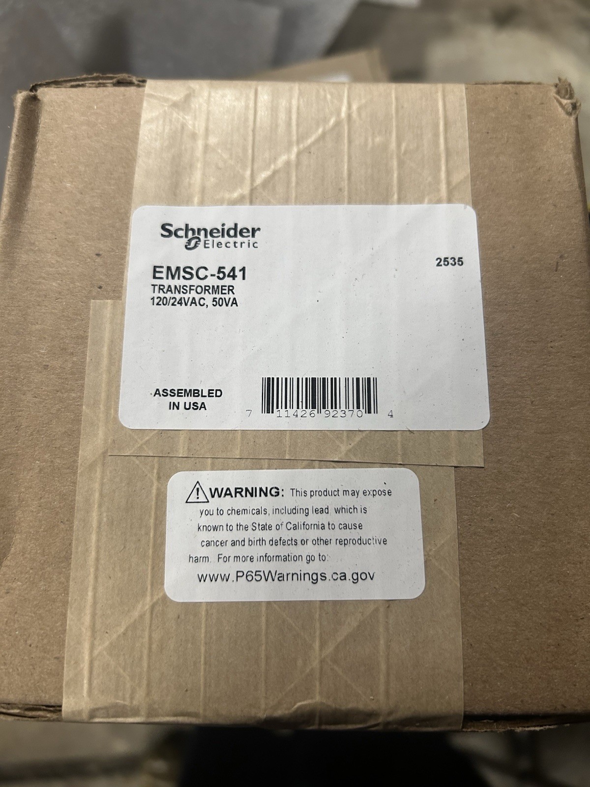 SCHNEIDER EMSC-541 Transformer