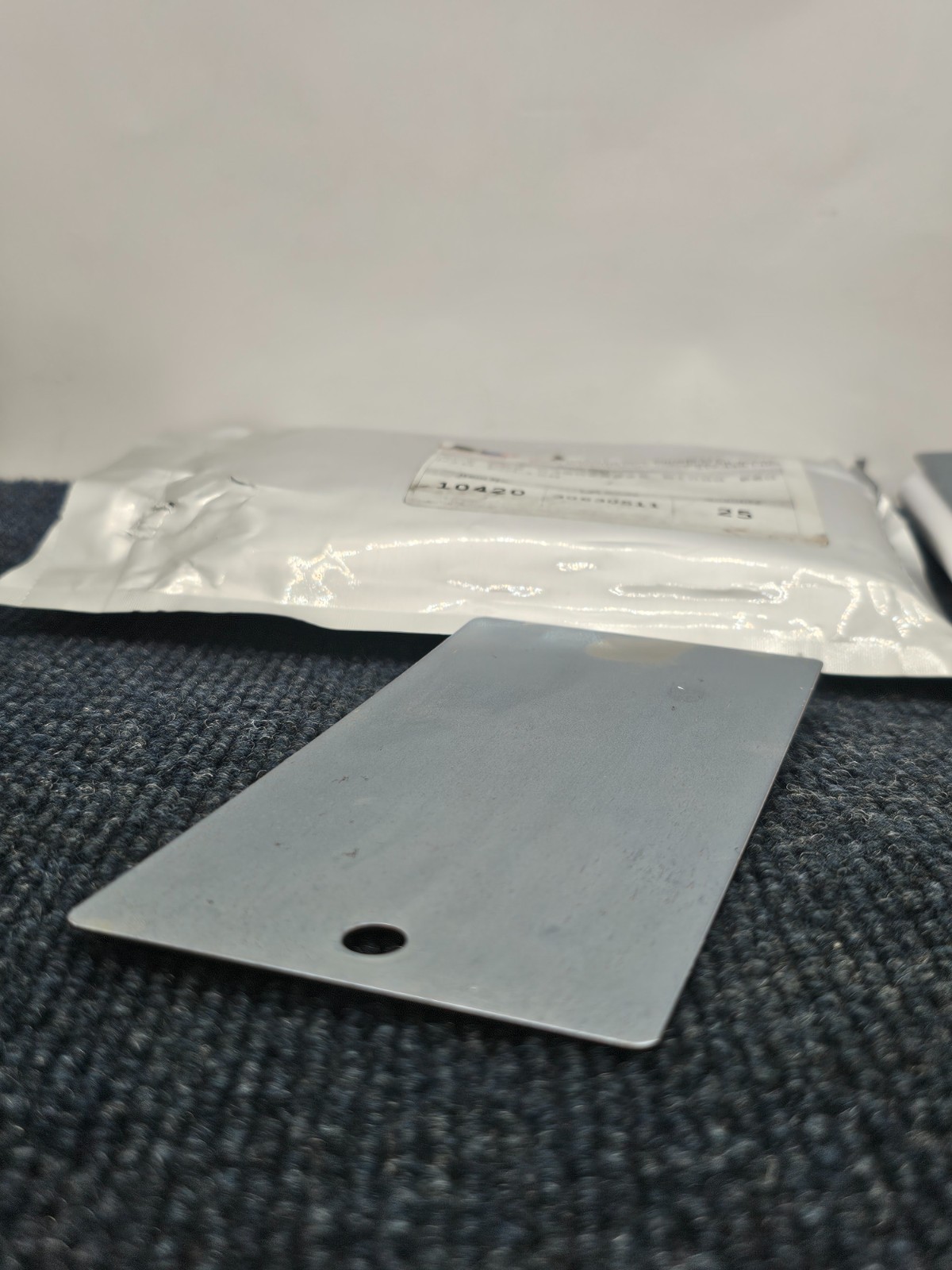 (QTY 25) ACT 10420 Cold Rolled Steel 3″x 6″x0.026″ Polished Ground B1000 P60