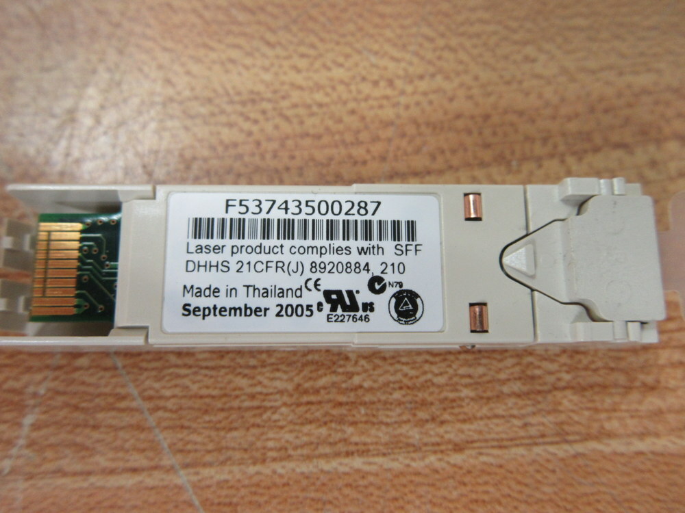 JDS Uniphase 52P6537 SFP Optical Transceiver JSP-21S0AA1 (Pack of 9)