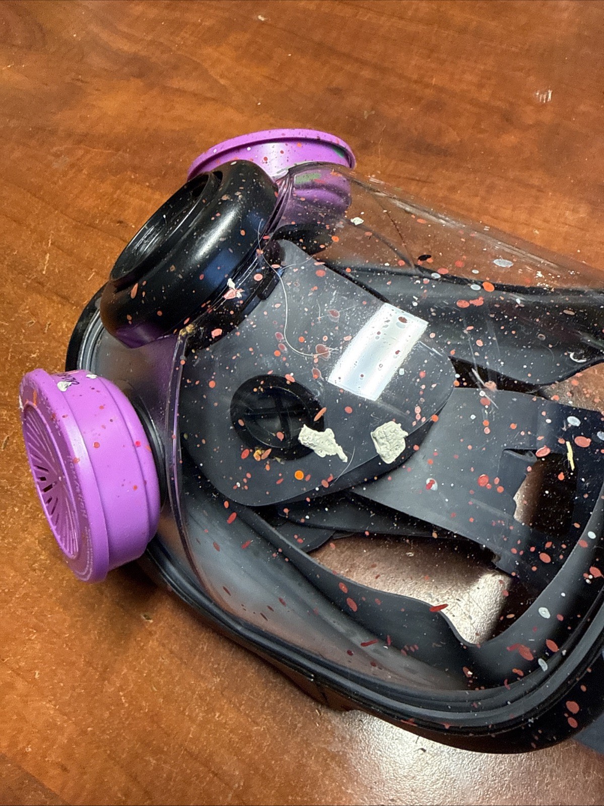 Used Honeywell North 5400 Series Silicone Full Facepiece Respirator M/L