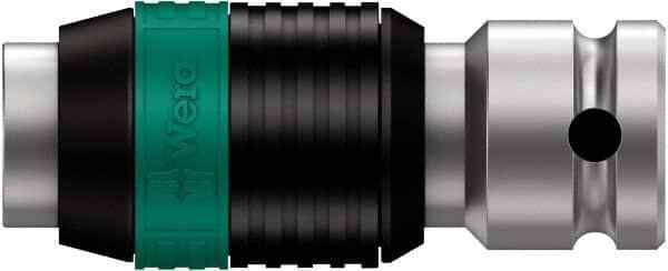 Wera 5003529001 Hex Driver Bit Adapter: Quick Release, Square to Hex
