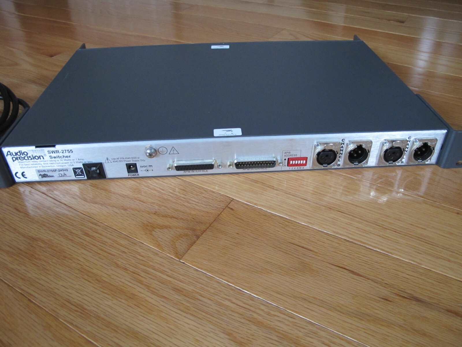 Audio Precision SWR-2755F-24349 Switcher