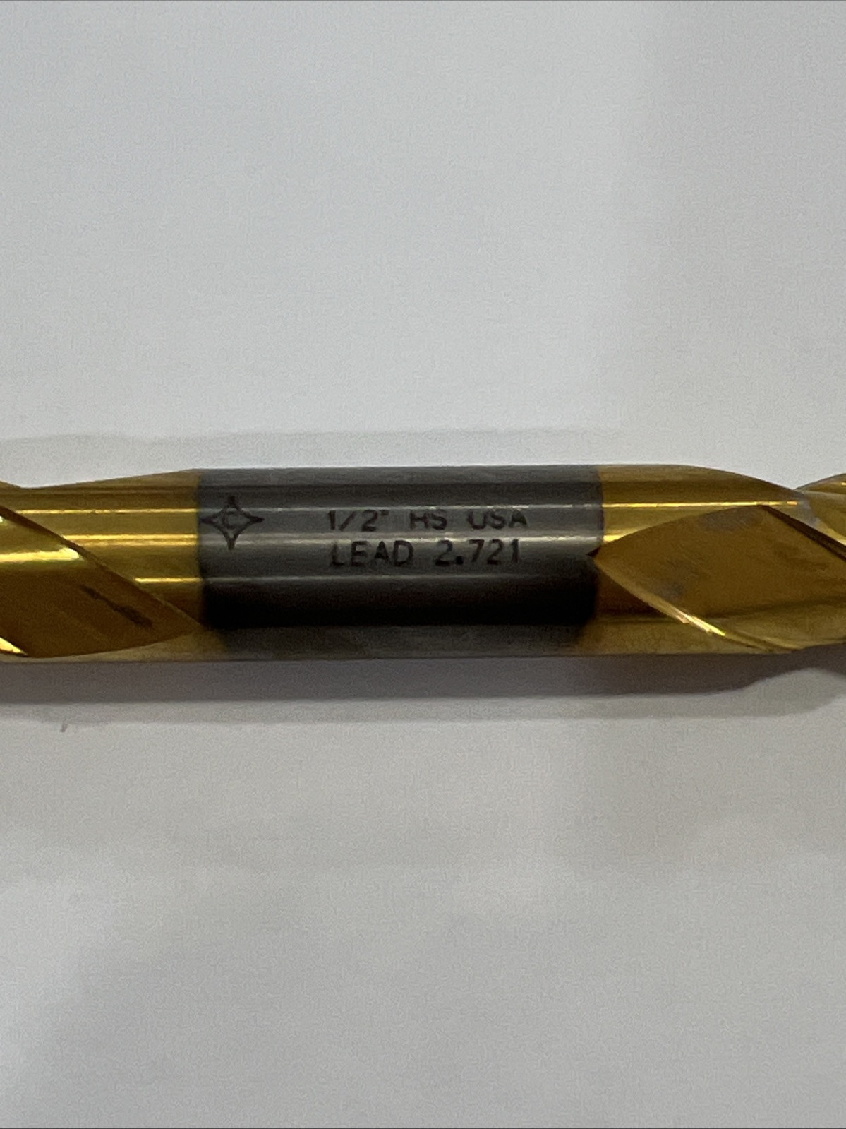 CLEVELAND C39608 Sq. End Mill,Double End,HSS,1/2″ 31C286