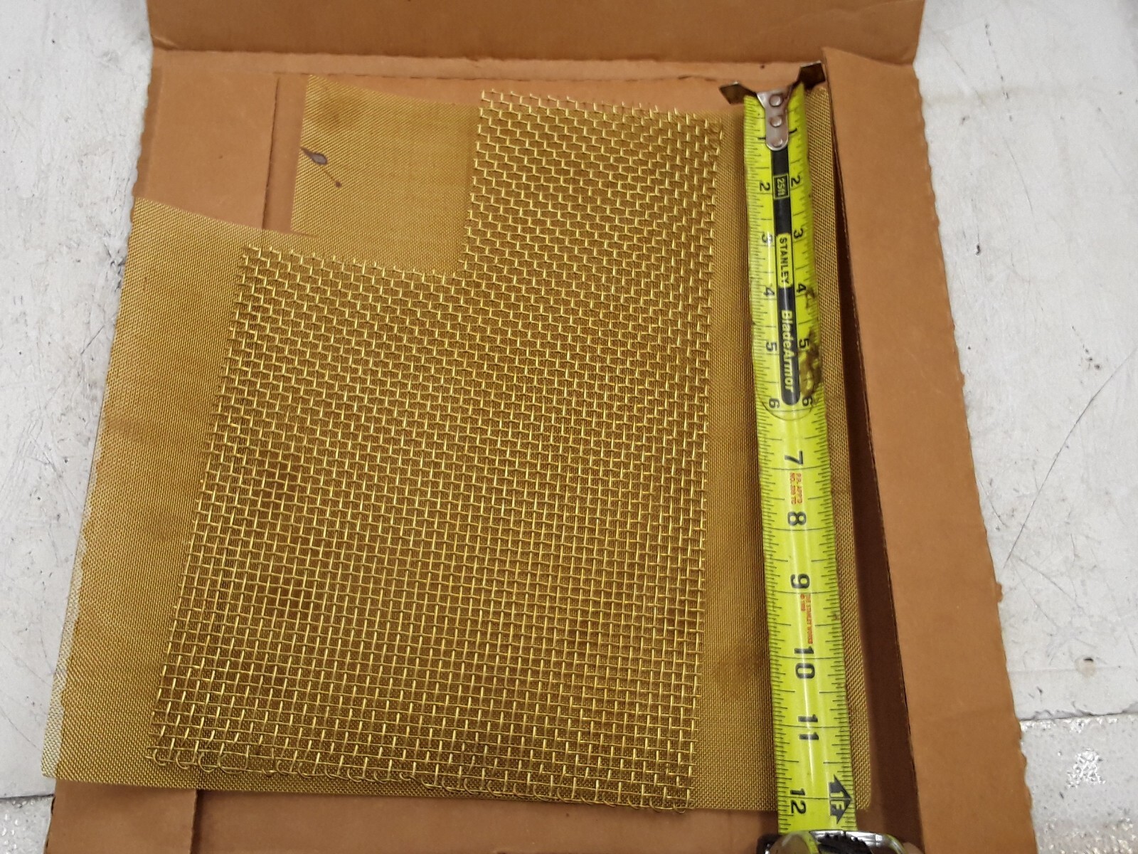 McMaster-Carr 9223T86 Brass Wire Cloth
