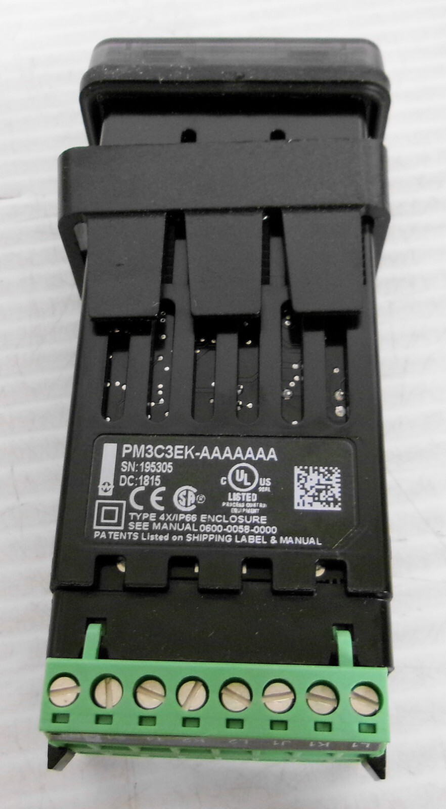 Watlow PM3C3EK-AAAAAAA EZ-Zone Panel Mount Controller 15-36VDC/24AC 50/60Hz 10VA