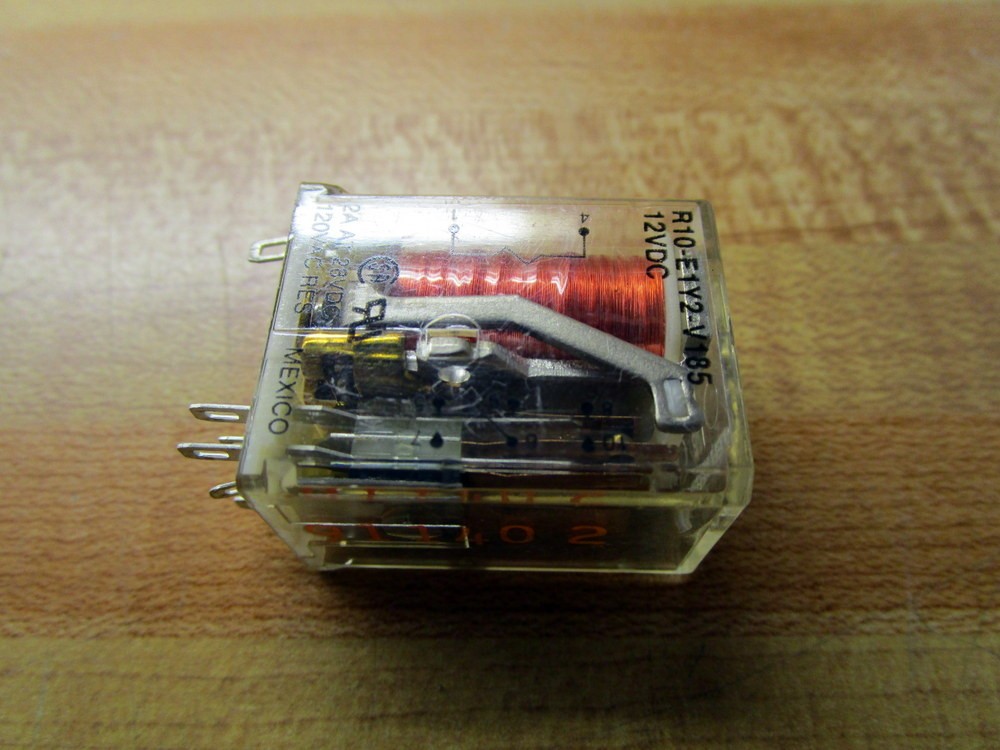 Potter Brumfield R10-E1-Y2-V185-12VDC Relay R10-E1-Y2-V185-12V DC