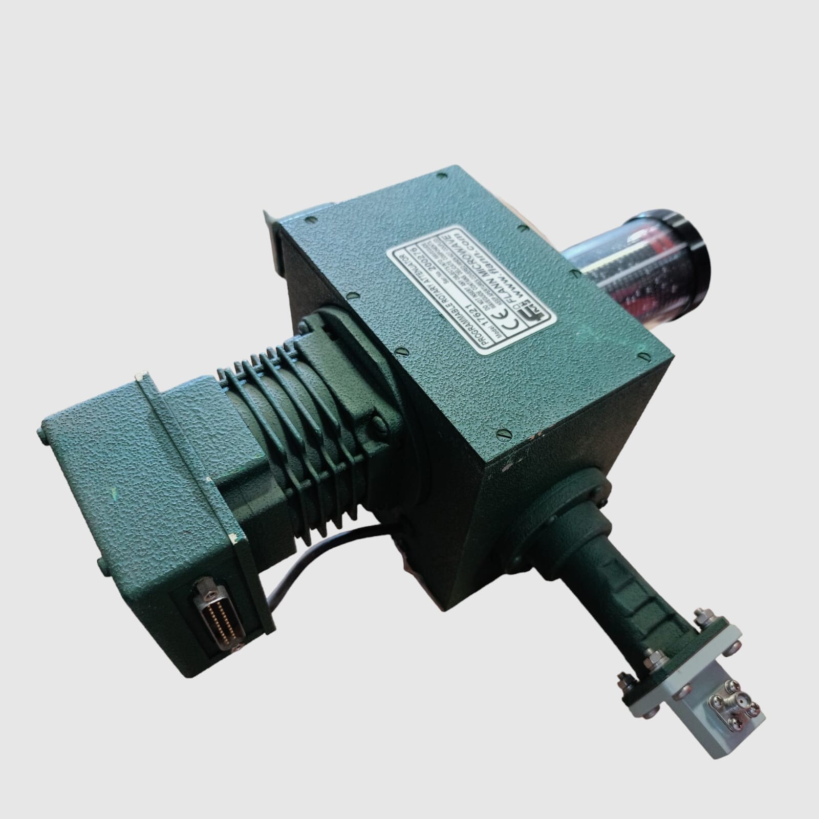 Flann Microwave Programmable Rotary Attenuator 17621 9.84-15.0GHz wg-17 r-120