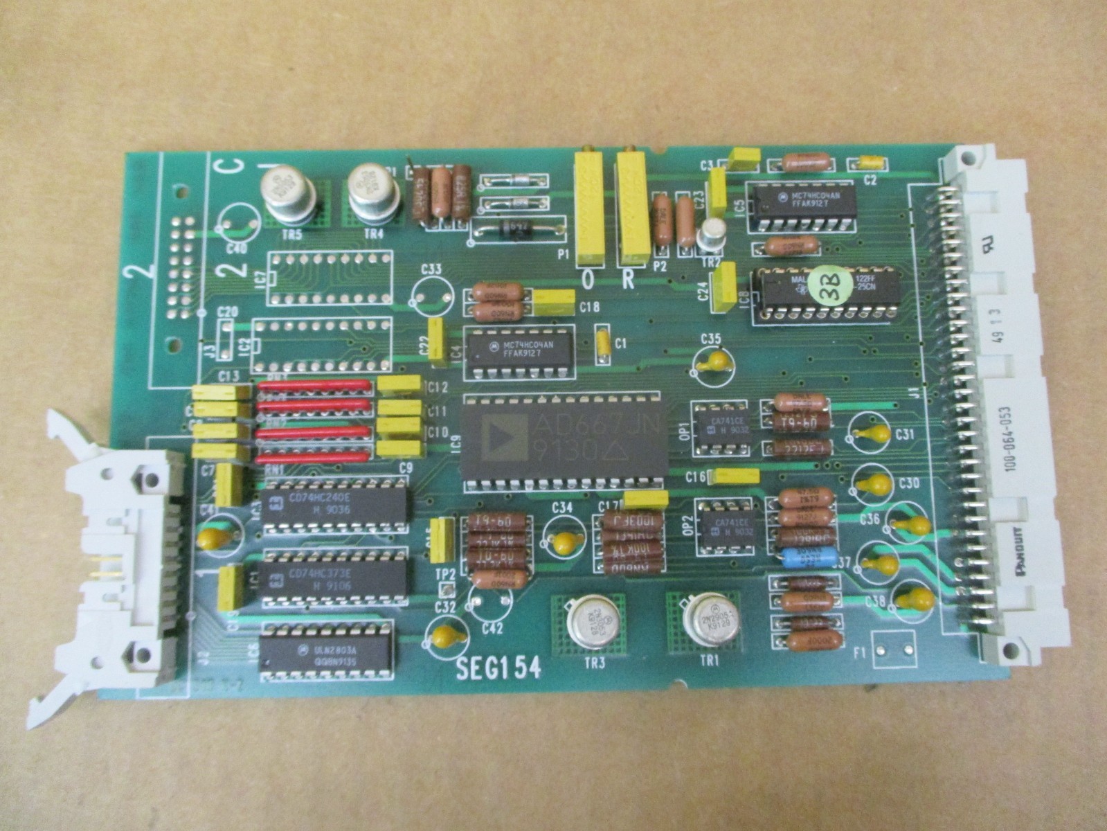DC1349 K-2 SEG 154 DC1349 L-2 NT 1-0 02-91 Integrated BFR Weigh Board 53276NADC