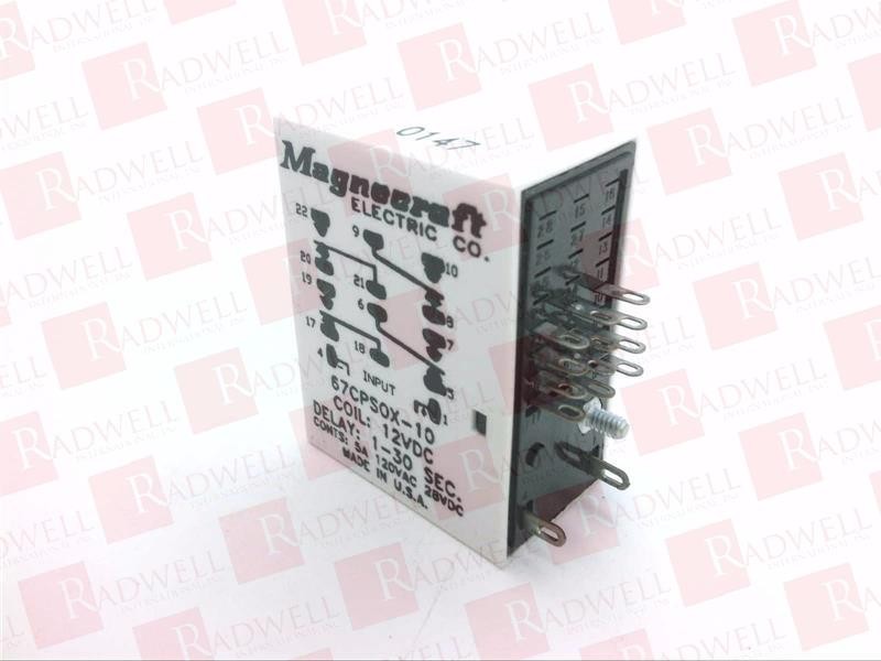 STRUTHERS DUNN RELAYS 67CPSOX-10 / 67CPSOX10 (USED)