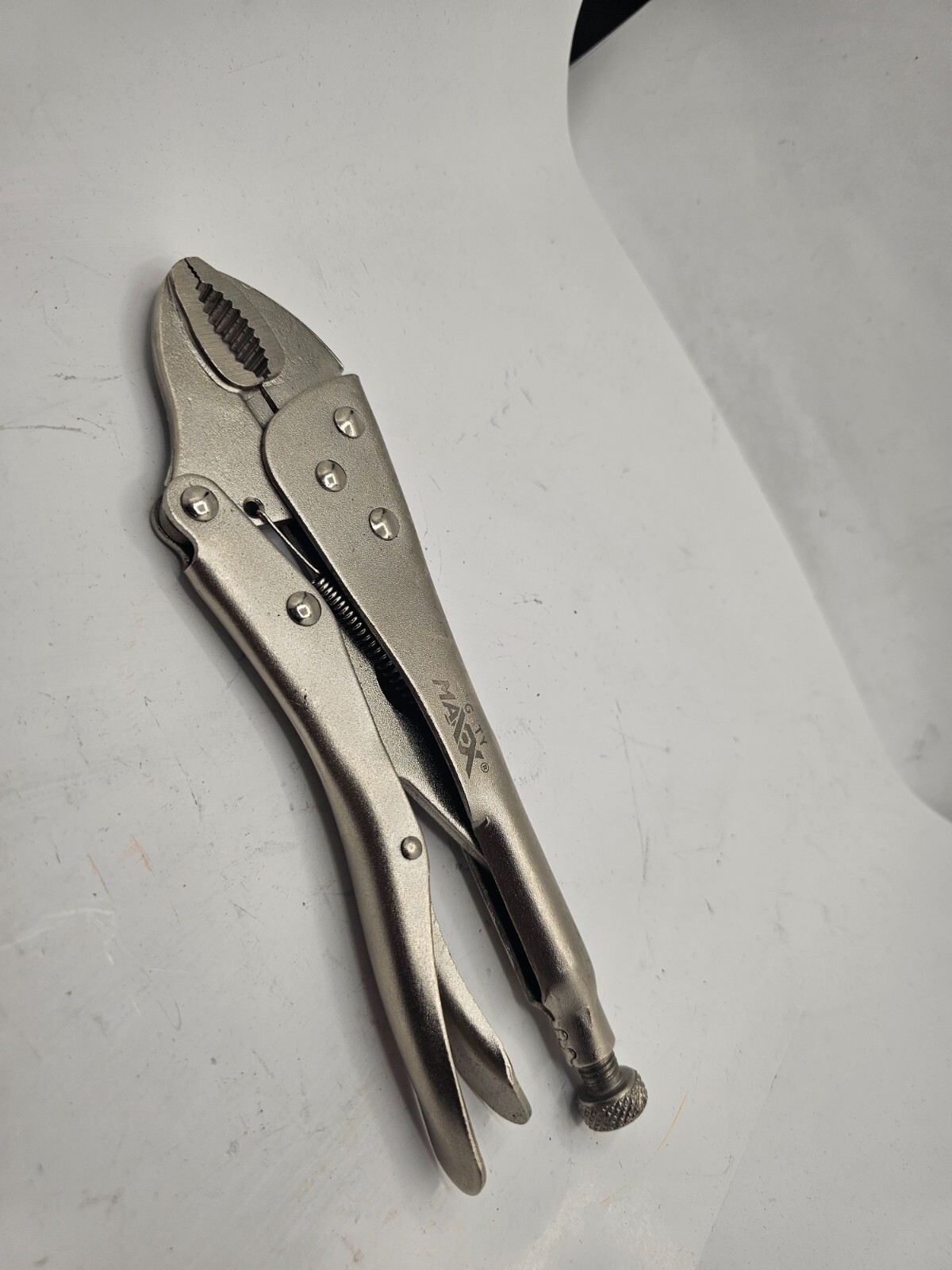 Mighty Maxx Vise Grip Locking Pliers Steel Chrome Finish