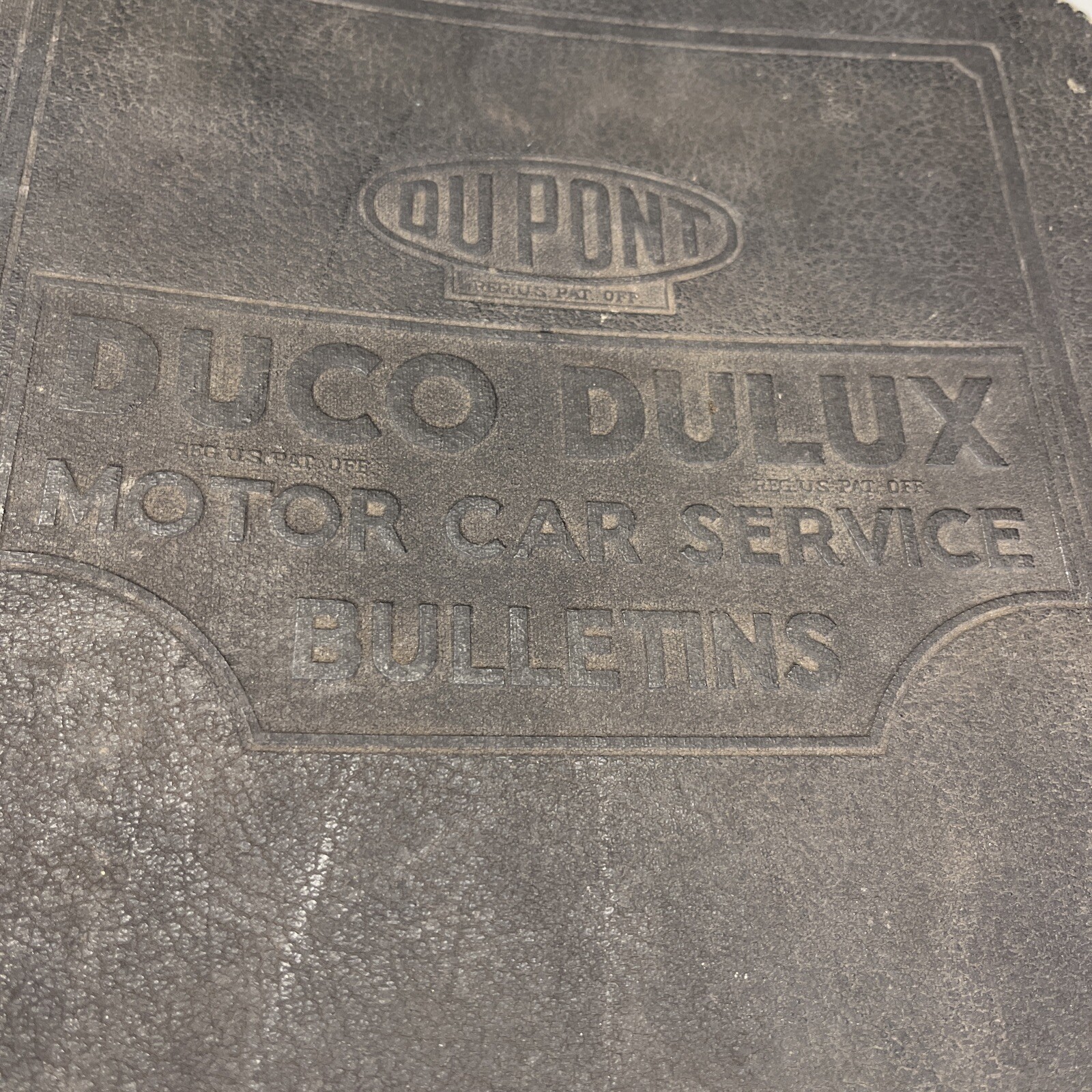 DuPont Duco Dulux Motor Car Service Bulletins Binder Mopar 1961 Dodge Parts Vtg