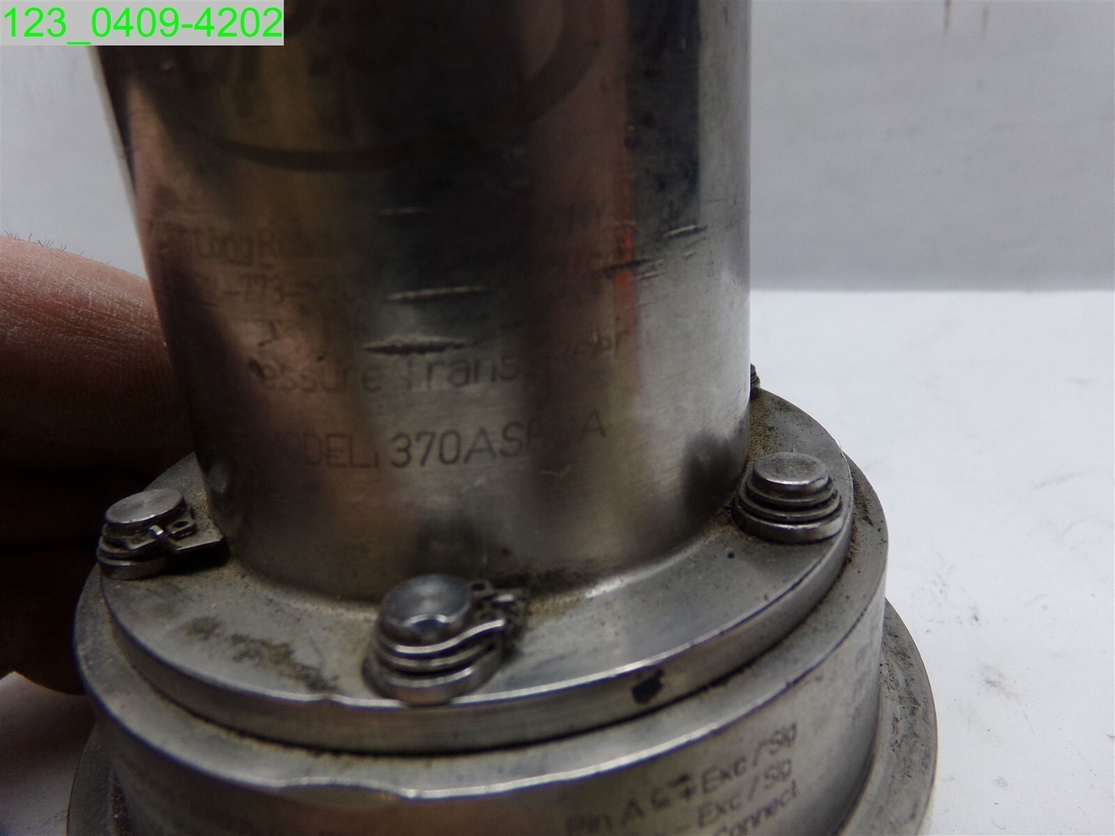 GP:50 Weco Hammer Union Pressure Transducer Transmitter Model # 370ASBCA