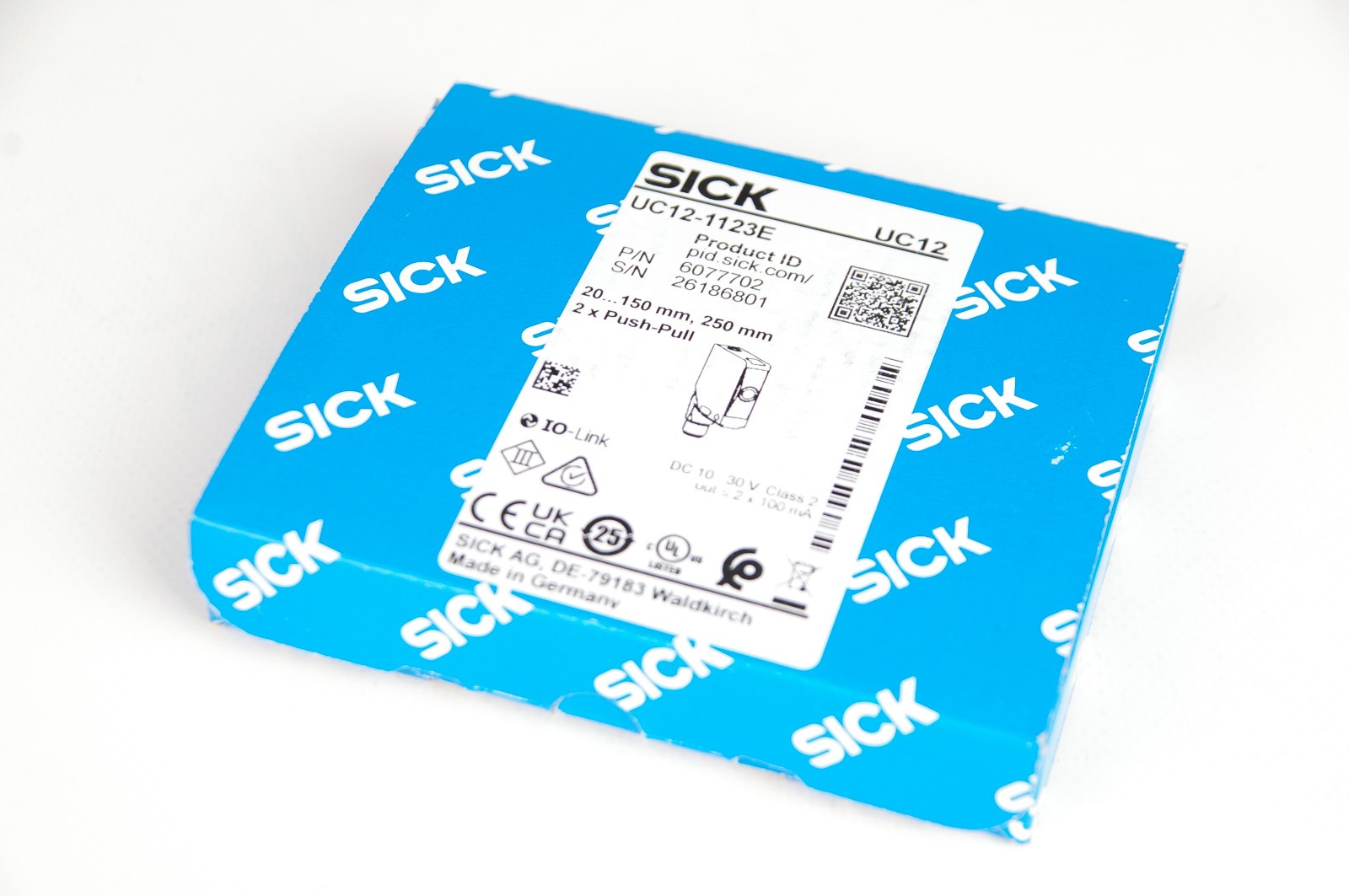 Sick UC12-1123E 6077702 Ultrasonic Sensor