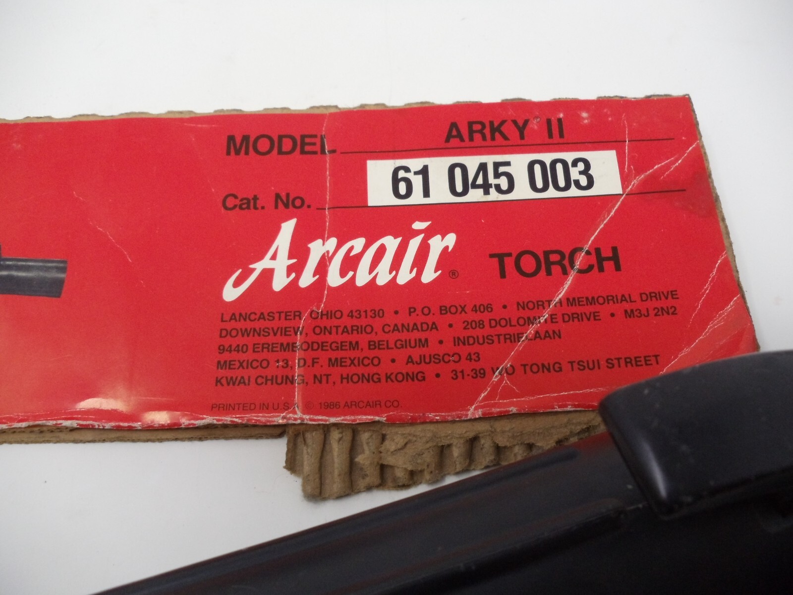 ARCAIR 61 045 003 MODEL ARKYII Torch