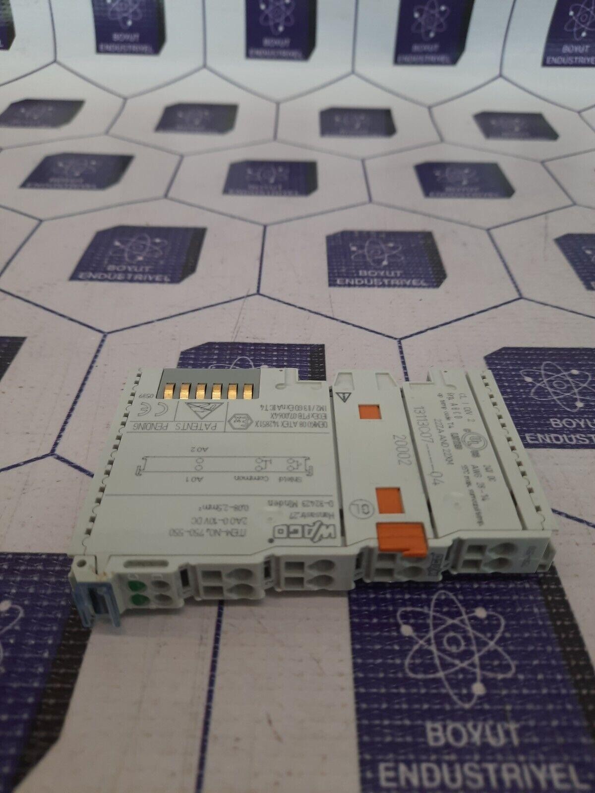 WAGO 750-550 2 Channel Analog Output module Fast Shipping
