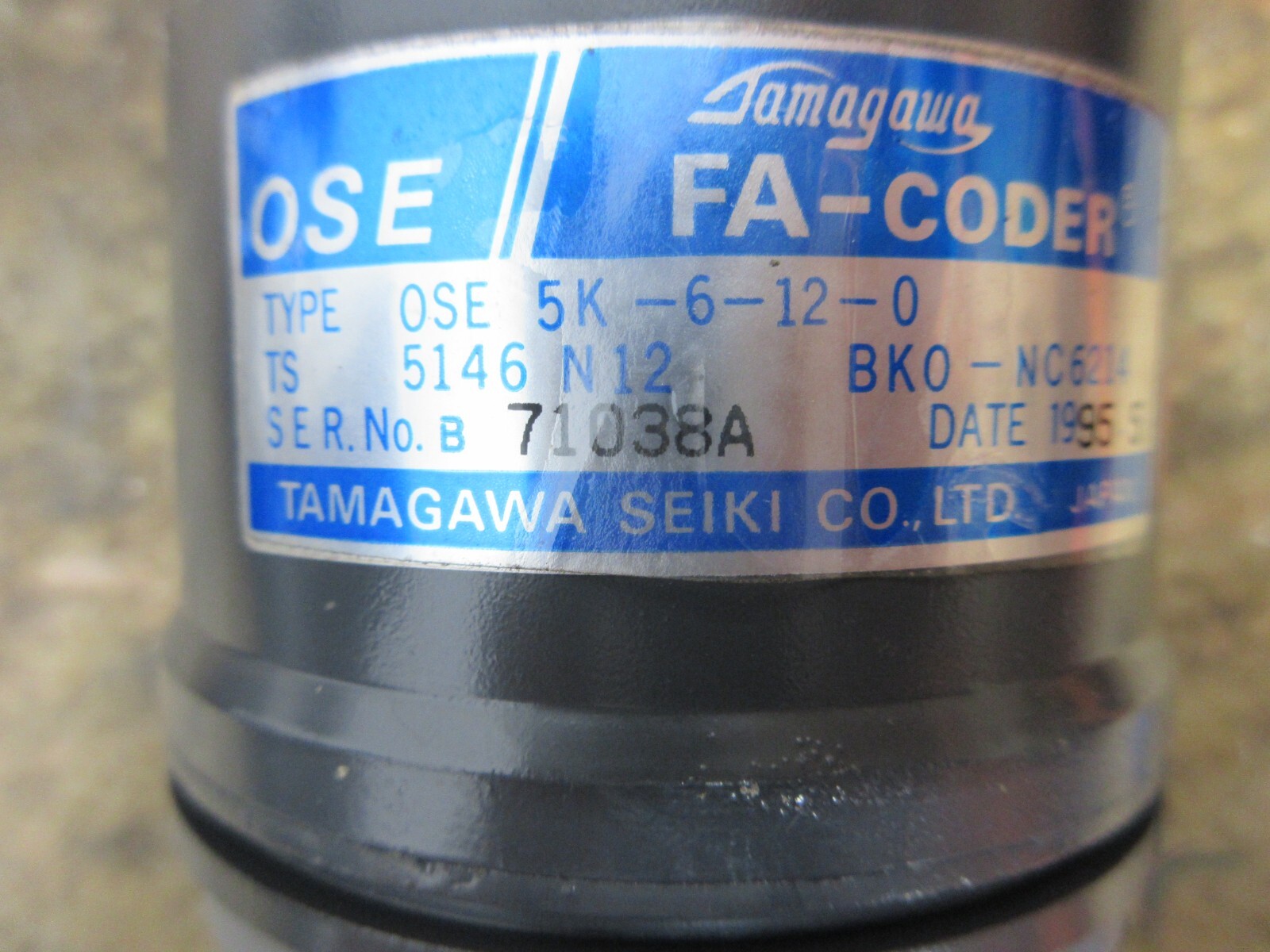 MITSUBISHI HA33C-S TAMAGAWA OSE 5K-6-12-0 TS5146 N12 BKO-NC6214