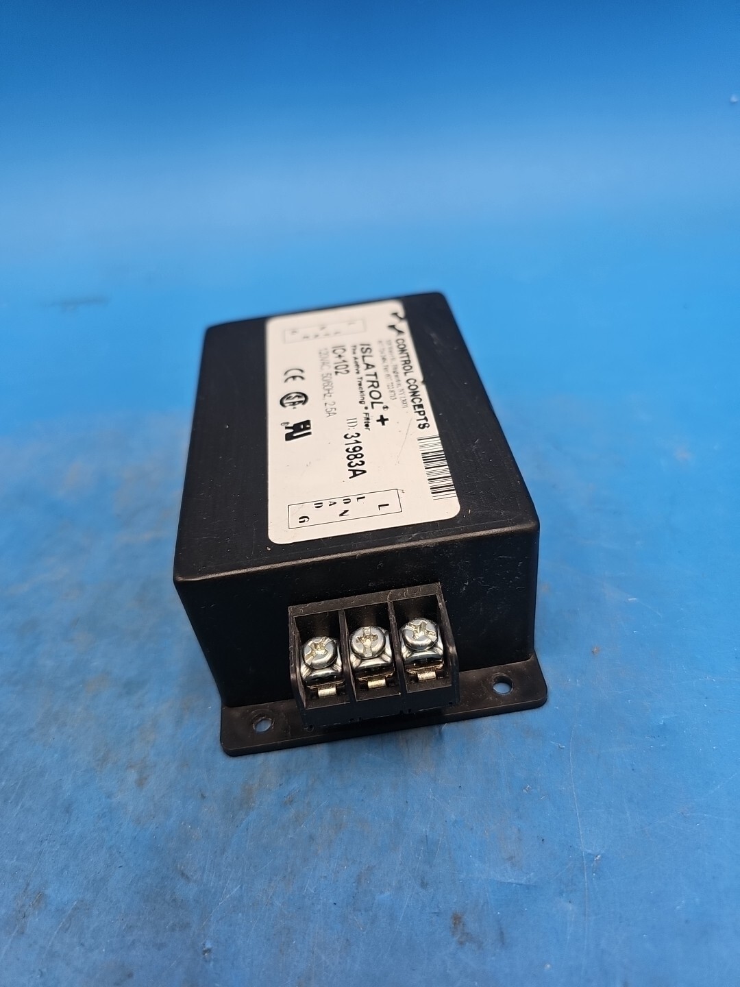 CONTROL CONCEPTS IC+102 Active Tracking Filter Module