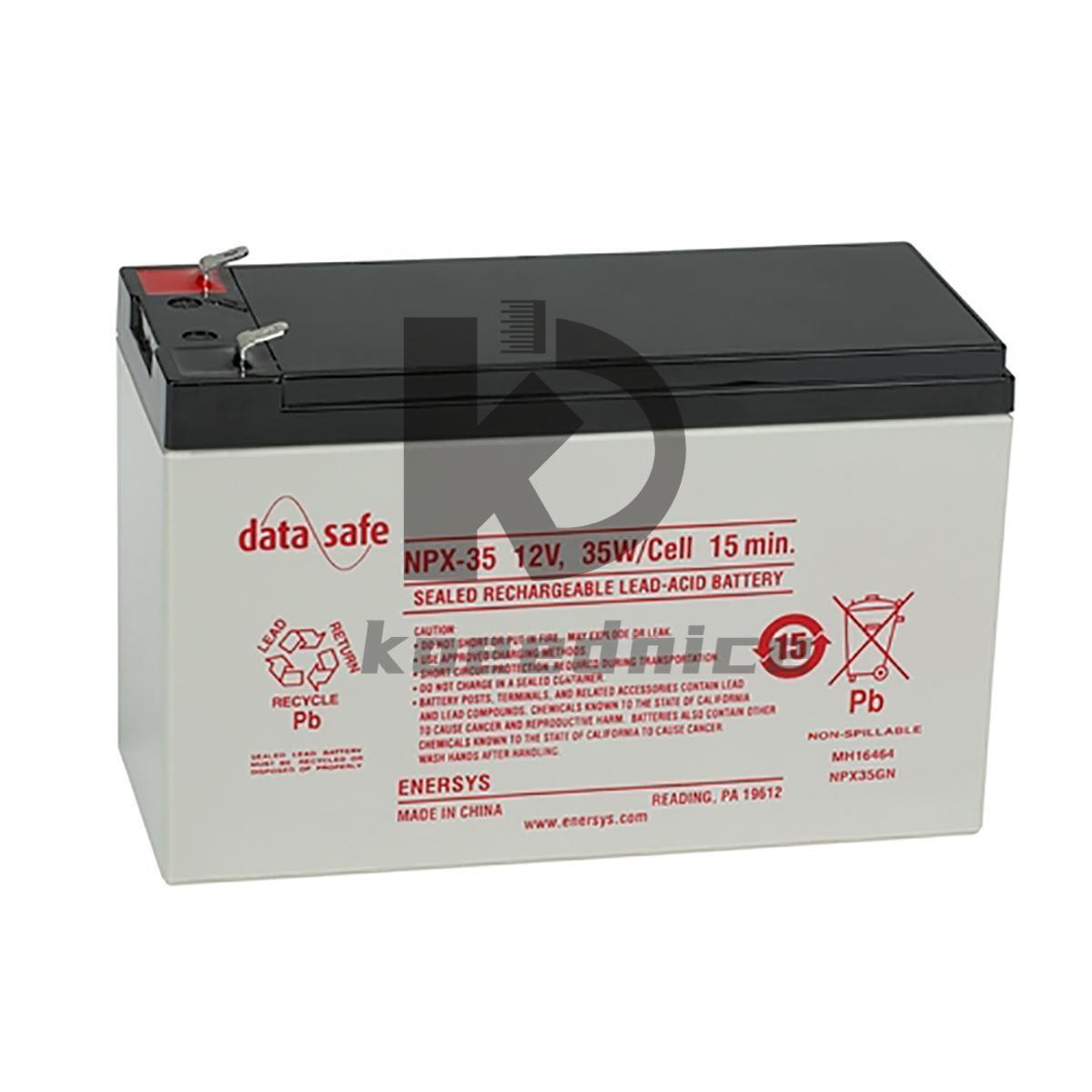 EnerSys Energy Products Inc NPX-35TFR Rechargeable Battery – 12V – 8.5Ah /35…