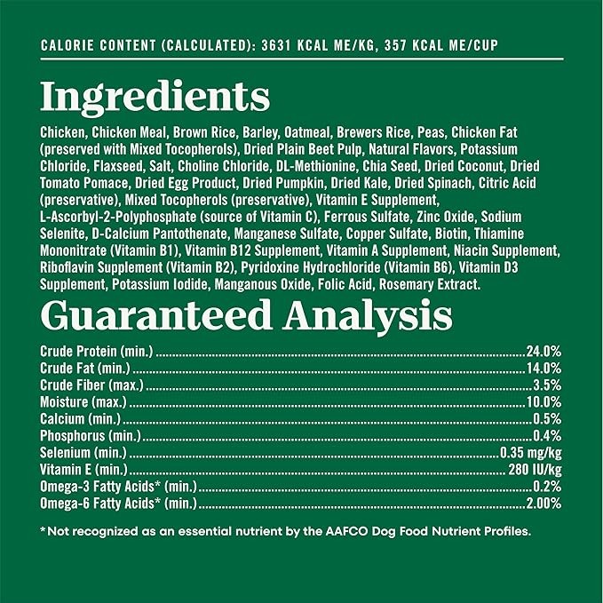 Nutro Natural Choice Adult Dry Dog Food, Chicken and Brown Rice Recipe, 30 lbs.