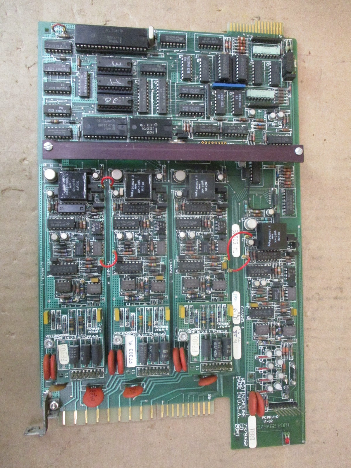 Westinghouse 7379A62 G02 2QRT10 SUB H 7379A90 2FILM3 PRPC-1-0 53218HI