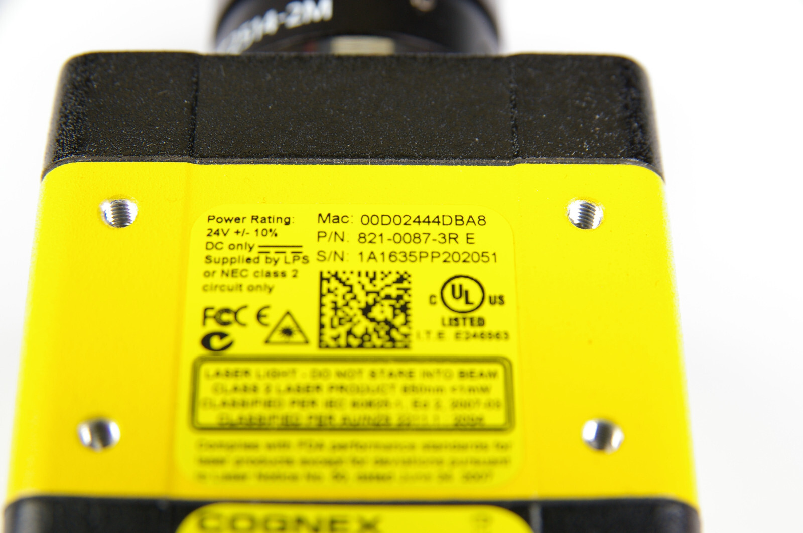 Cognex DM302X 825-0643-1R 821-0087-3R