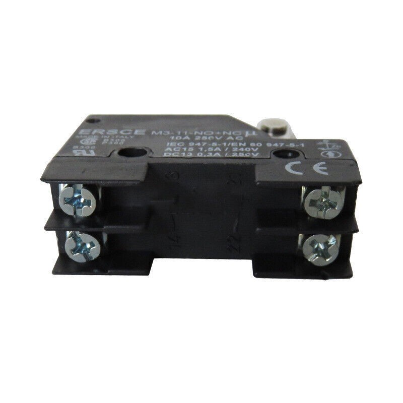 1PC NEW ERSCE micro switch M3-11-NO+NC (250VAC 10A) belt wheel
