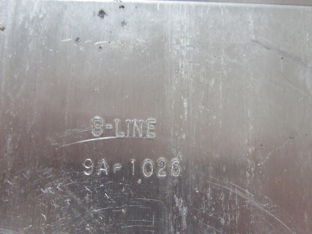 B-Line 9A-1026 6″ Aluminum Splice Plate 9A1026 1 Pair