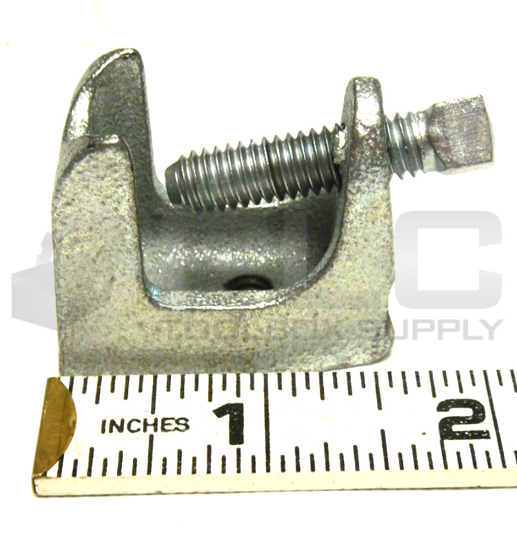 NEW LOT OF 14 THOMAS & BETTS 500SC BEAM CLAMP THREADED MALLEABLE IRON 1/4IN