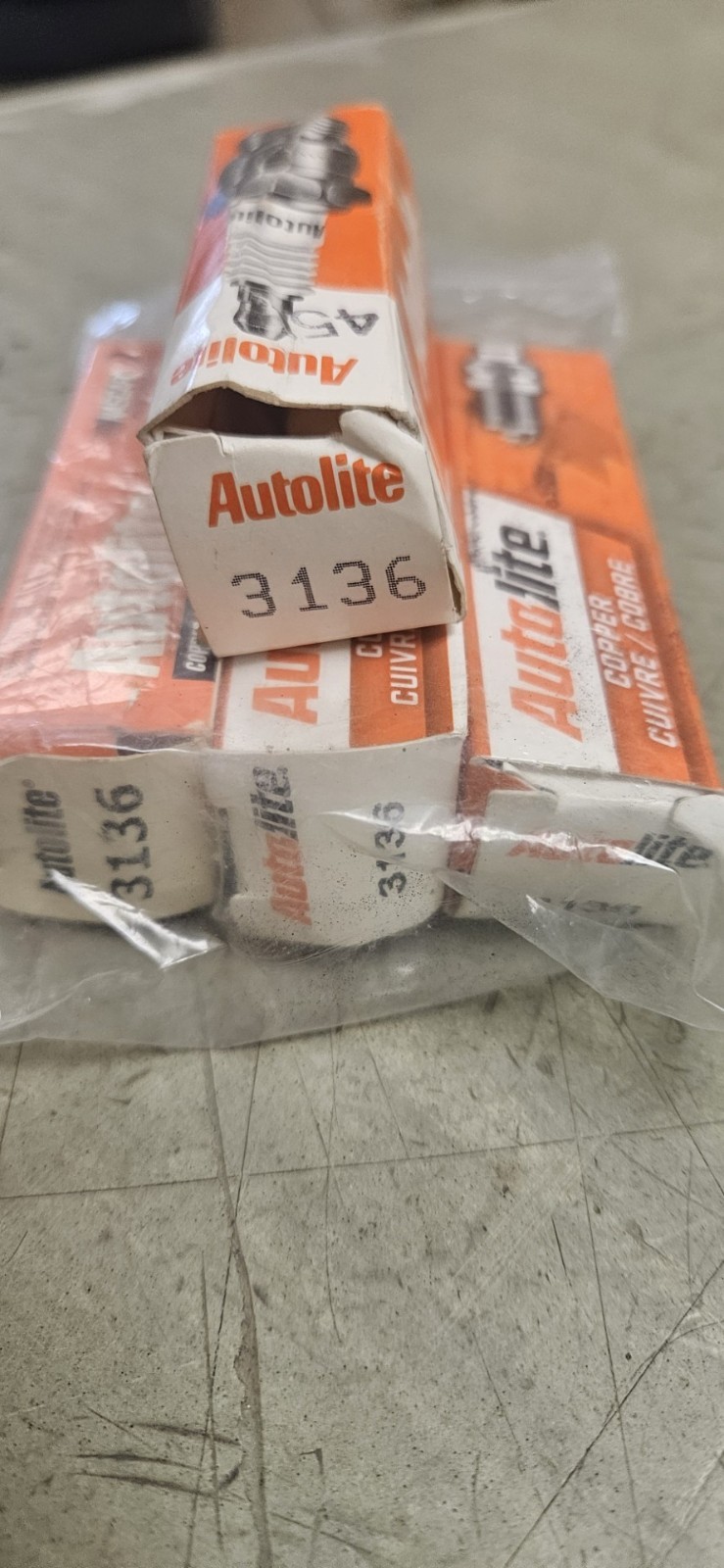 AUTOLITE 3136 QTY OF 4