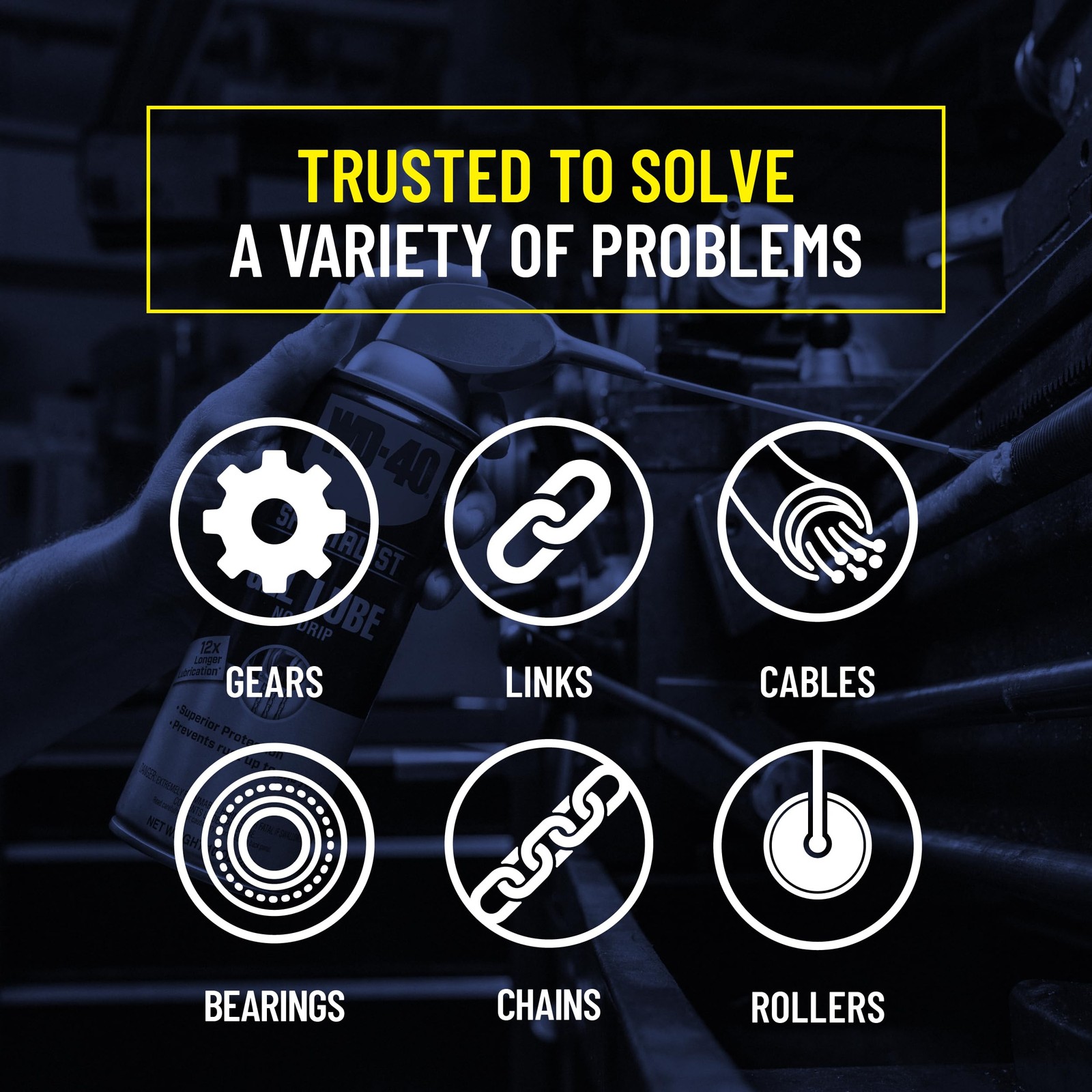 WD-40 Specialist Penetrant for Metal, Rubber and Plastic Threads, Locks and Nuts