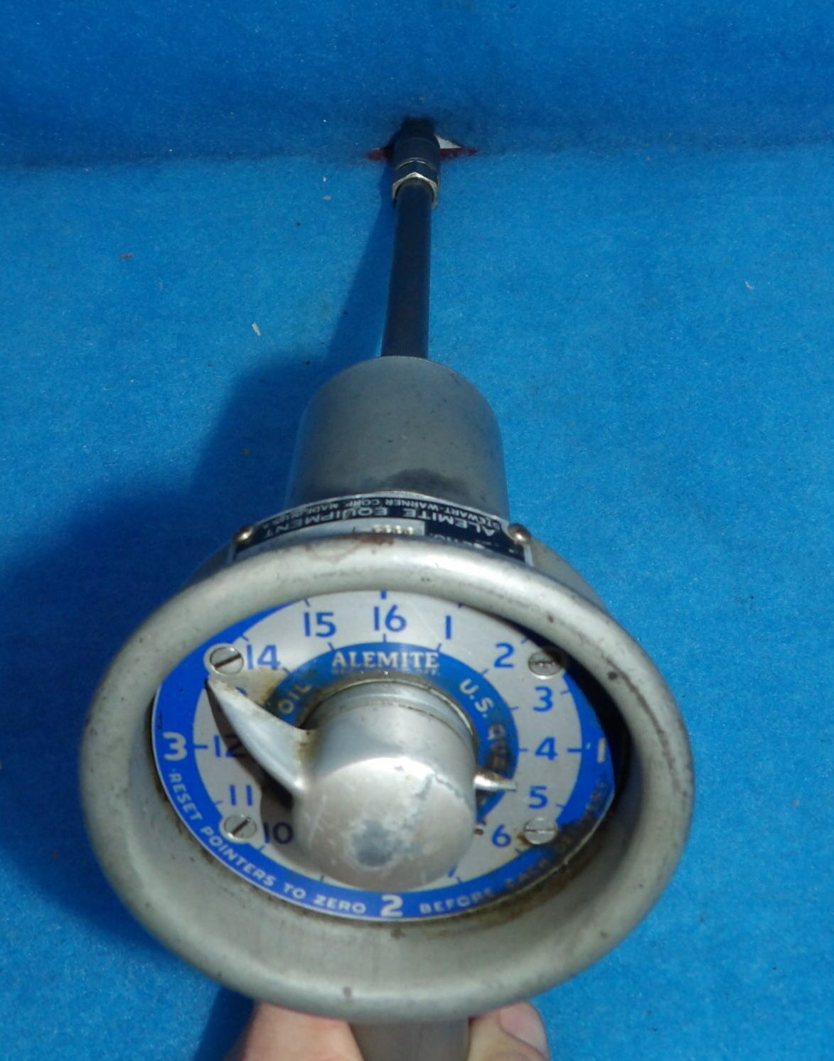 AL EMITE CORP. 3685-1 Hand Oil Meter + 1 Year Warranty