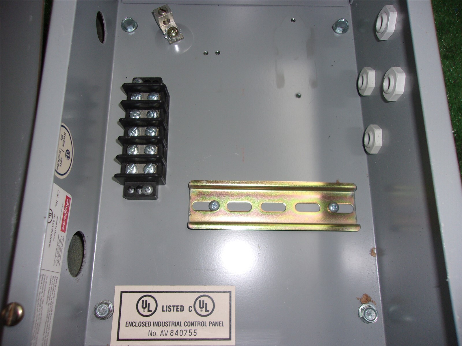Hoffman A-SE 12x8x4NIS Enclosed Industrial Control Panel #2 *FREE SHIPPING*