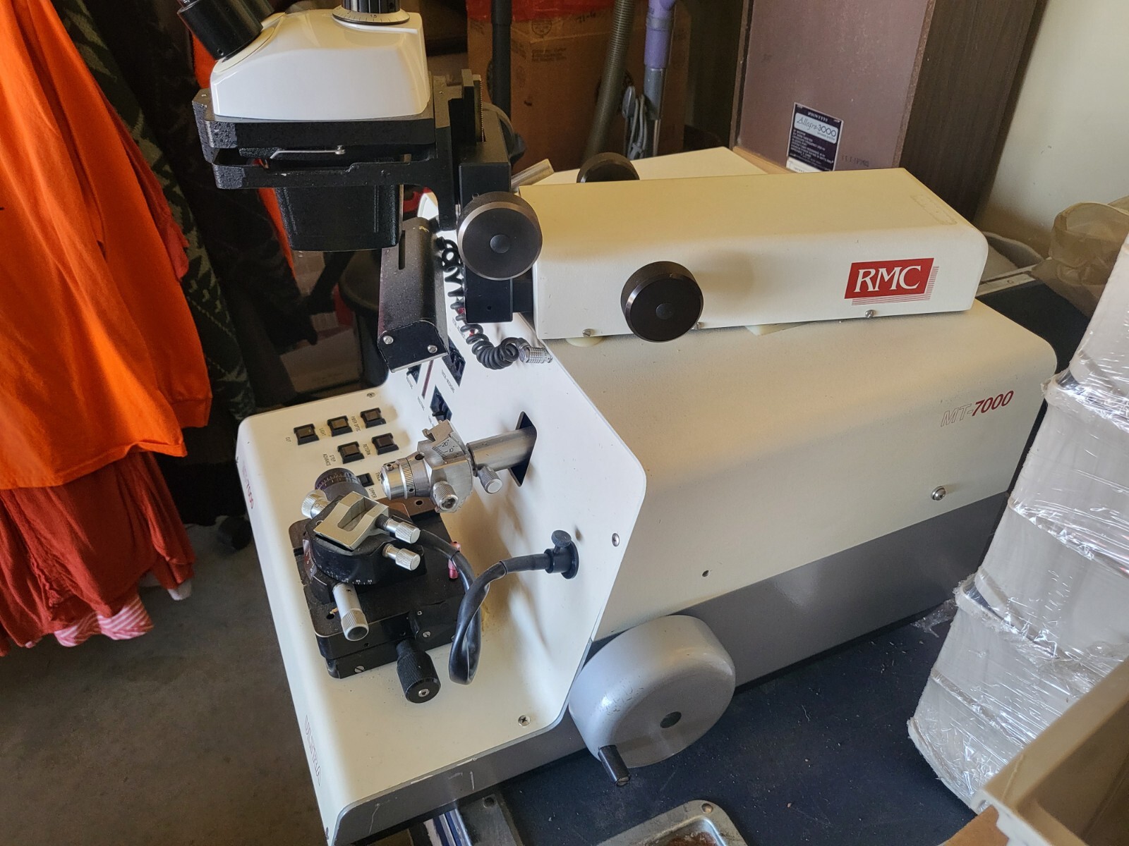 RMC MT-7000 ULTRA MICROTOMY CRYOBIOLOGY MICROTOME