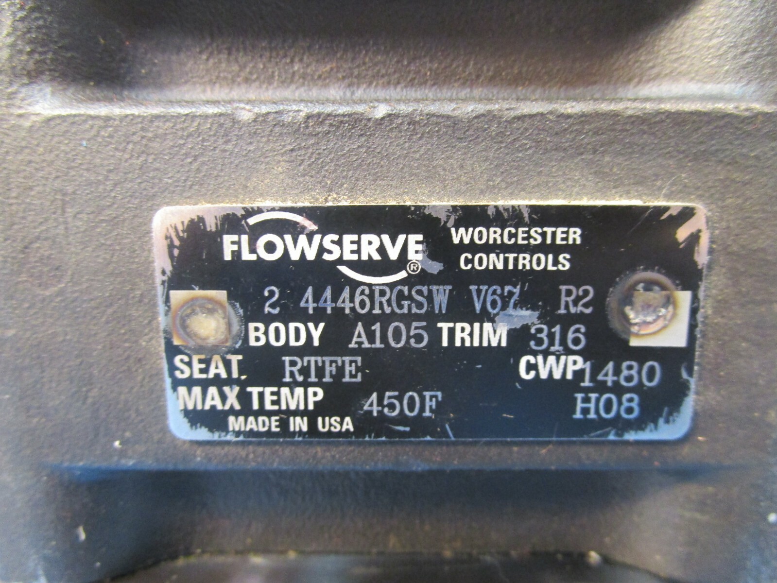 Flow Serve, Worcestor Ball Valve 4446 RGSW, 2″ Weld End, Body A105, CWP 1480