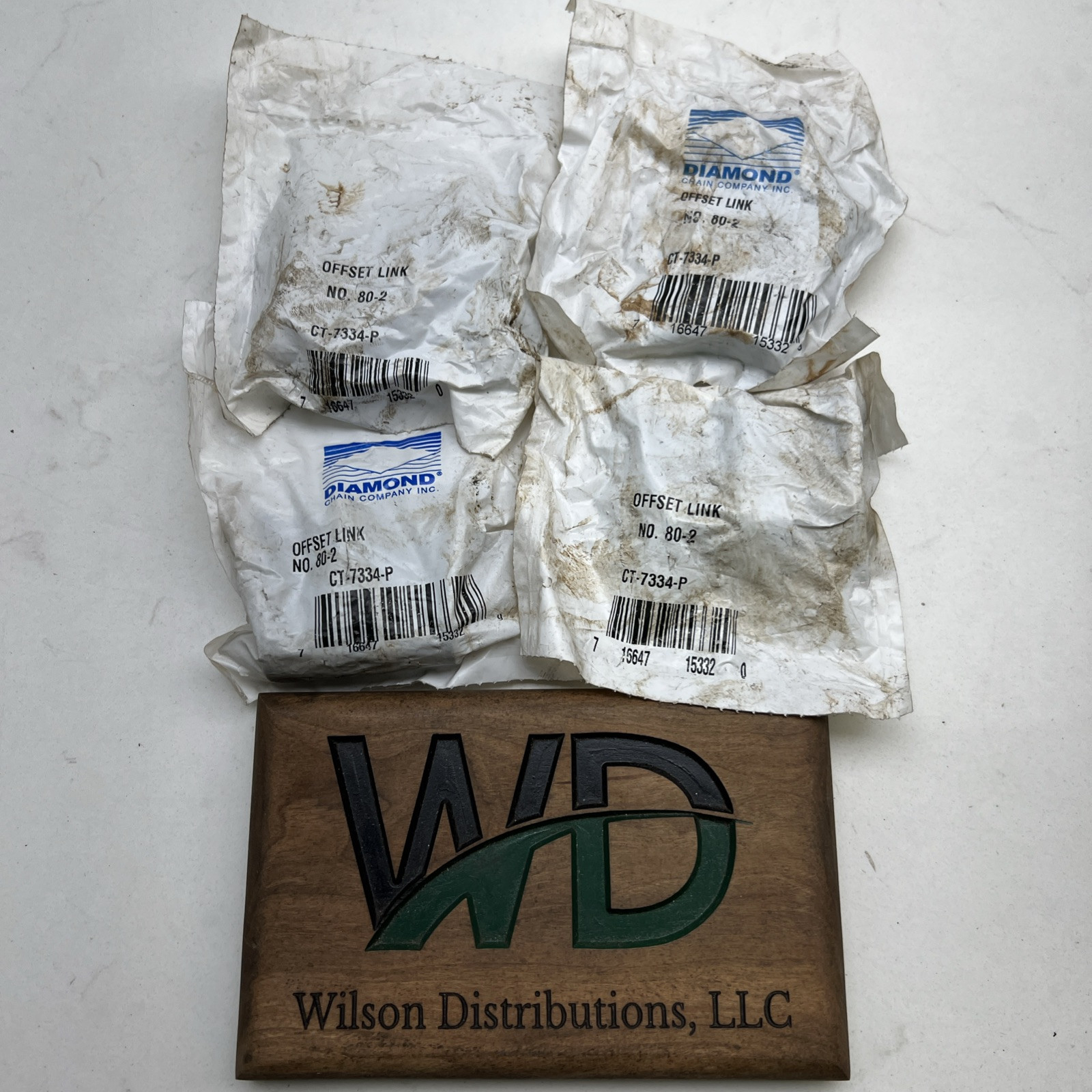 DIAMOND CT-7334-P OFFSET LINKS Lot Of 4