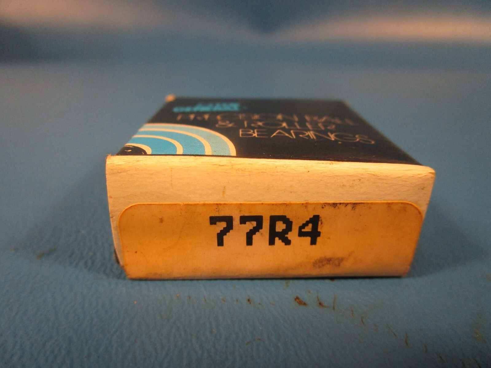 LOT OF 2 General 77R4, Radial/Deep Groove Ball Bearing, Straight Bore, 0.2500 in