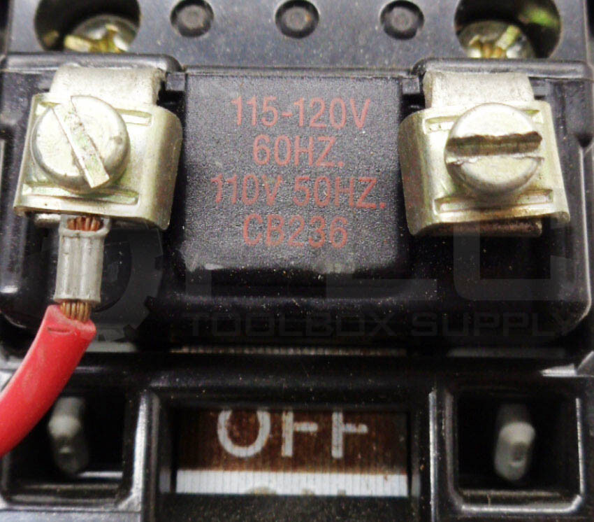 LOT OF 3 ALLEN BRADLEY 509-B0D /B CONTACTORS 509-BOD CB236 42185-800-01 595-A02