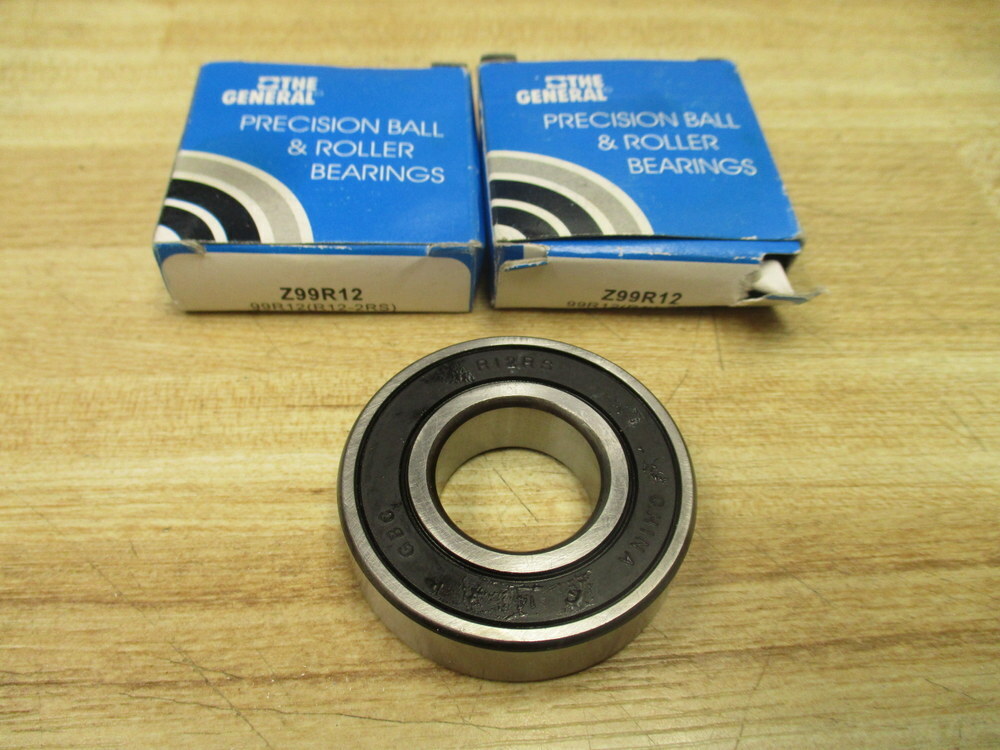 The General Z99R12 Ball Bearing R12-2RS (Pack of 2)