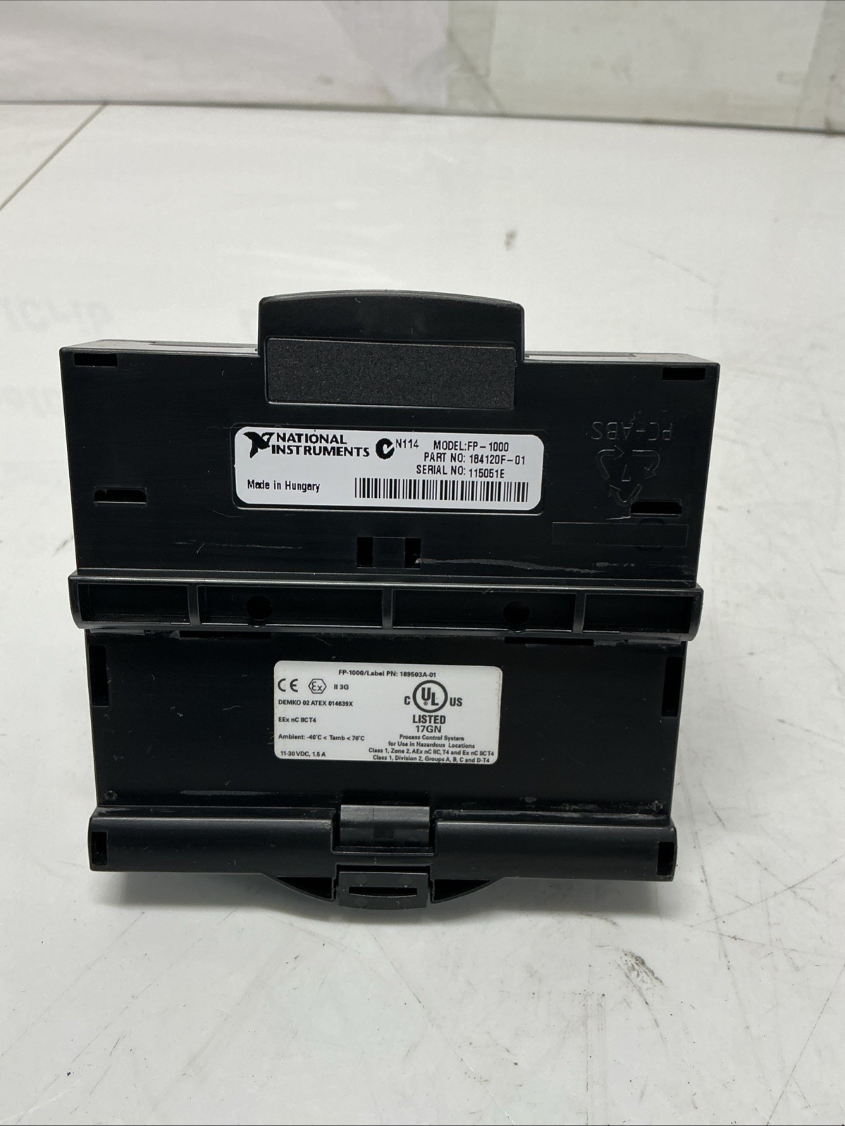 Field point 184120F-01 RS-232/RS-485 NETWORK INTERFACE FP-1000 W-432