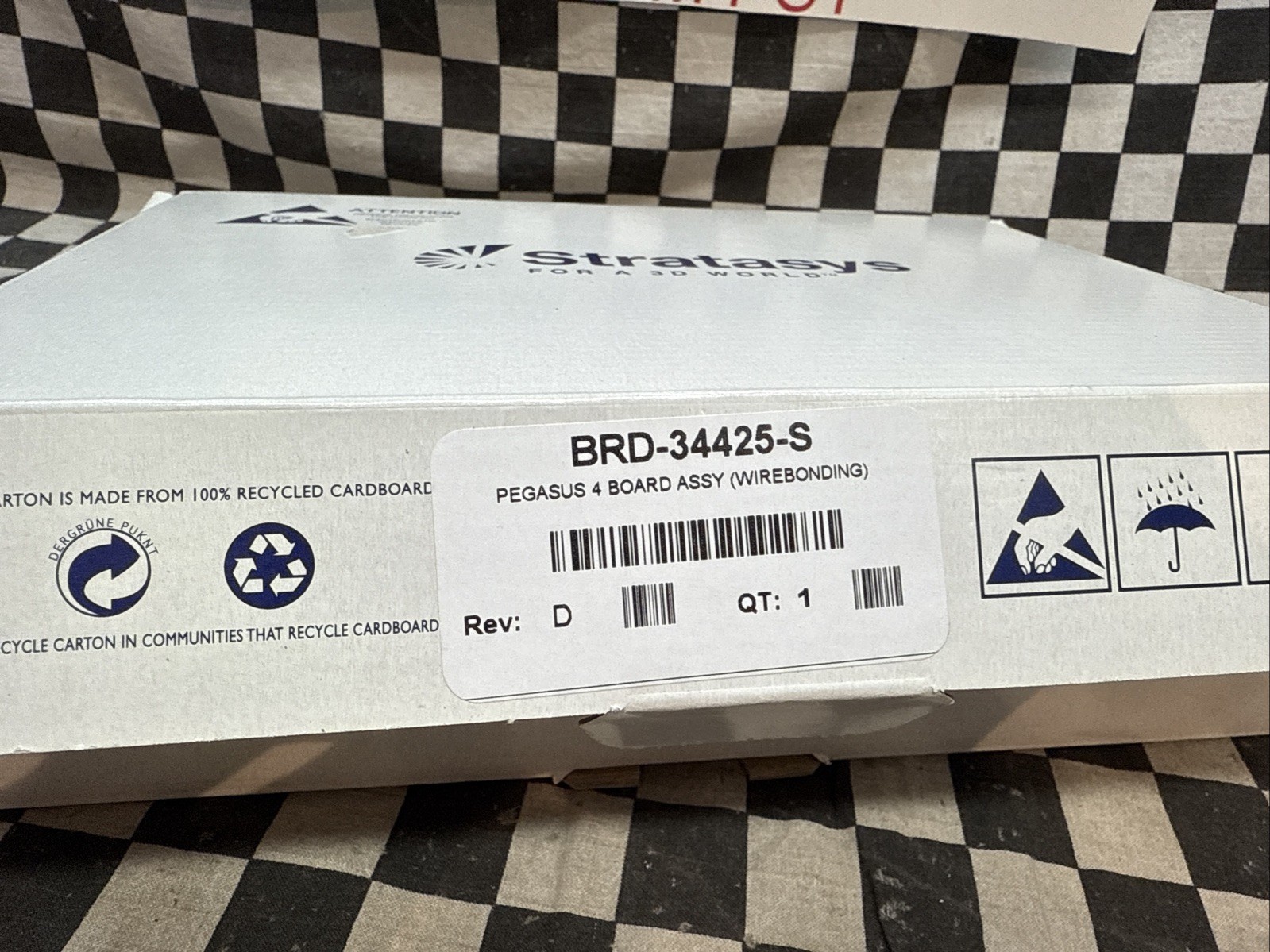 Stratasys BRD-34425-S, BRD34425S, PEGASUS 4 BOARD ASSY, GOOD FOR PART