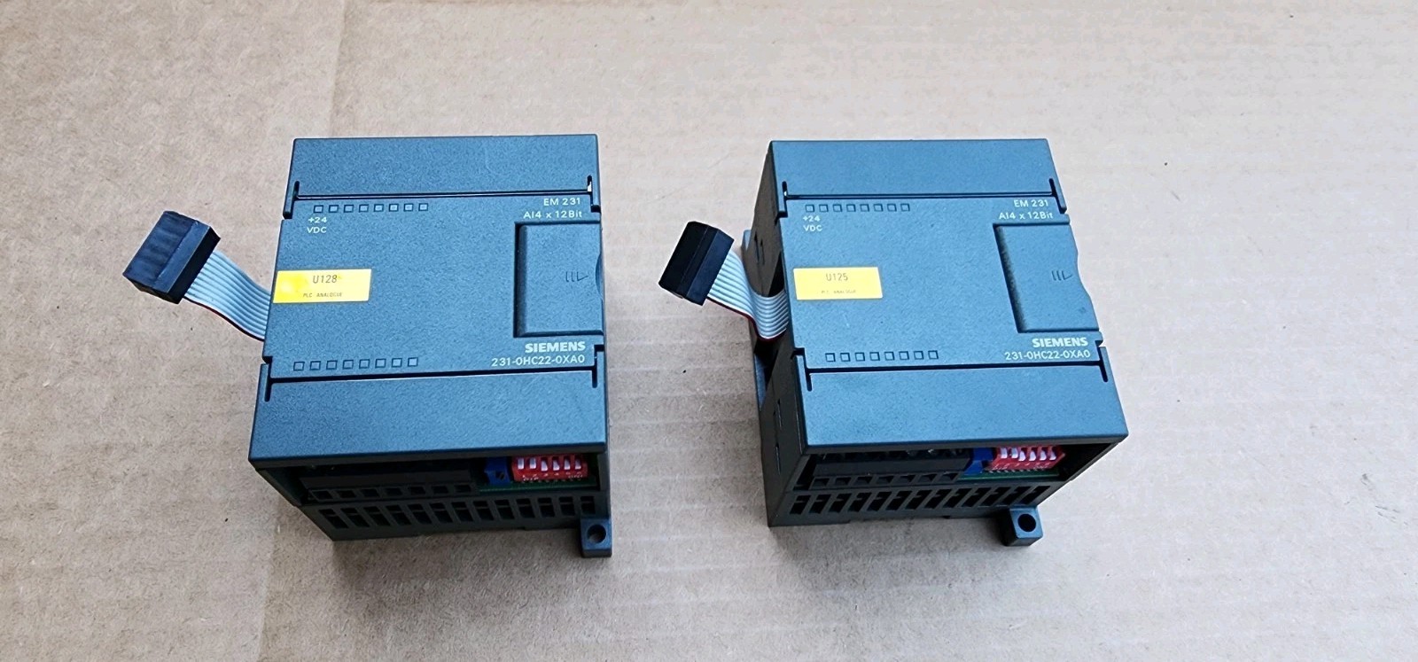 2 SIEMENS SIMATIC S7-200 ANALOG INPUT MODULE EM231 6ES7 231-0HC22-0XA0