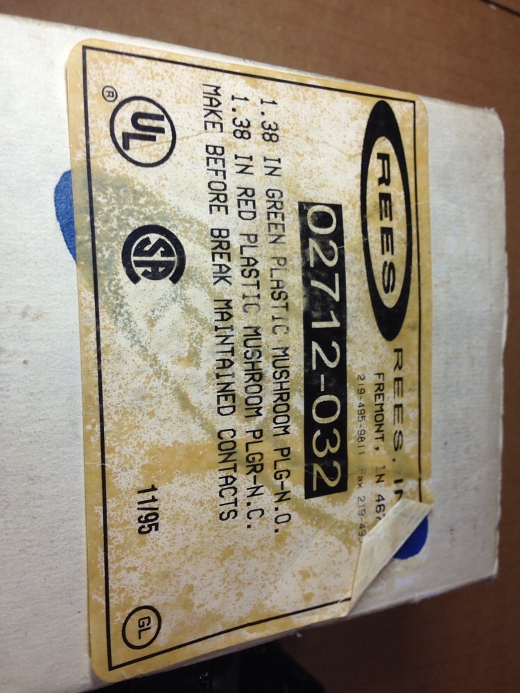 Rees 02712-032, 02712032, ShipSameDay W2/3 Days Shipping BOX “B” #1614B9