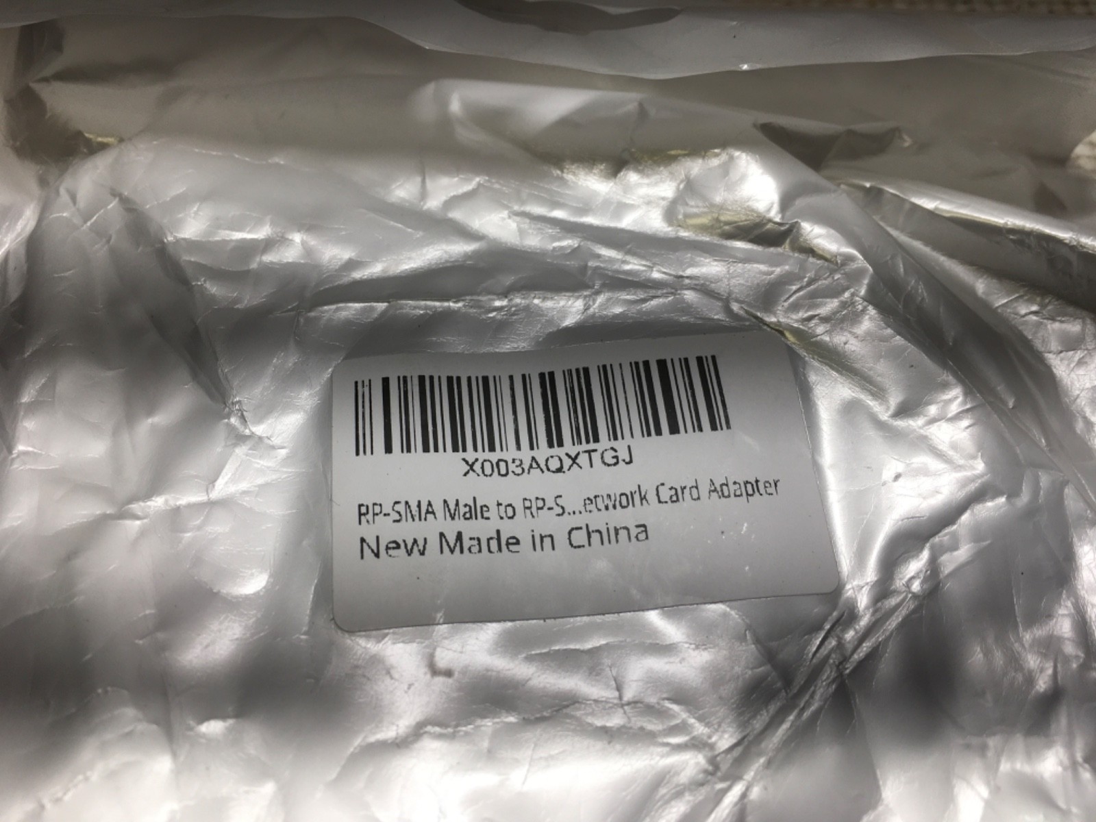 Network card adapter, RP-SMA male to RP-S, KP-1572