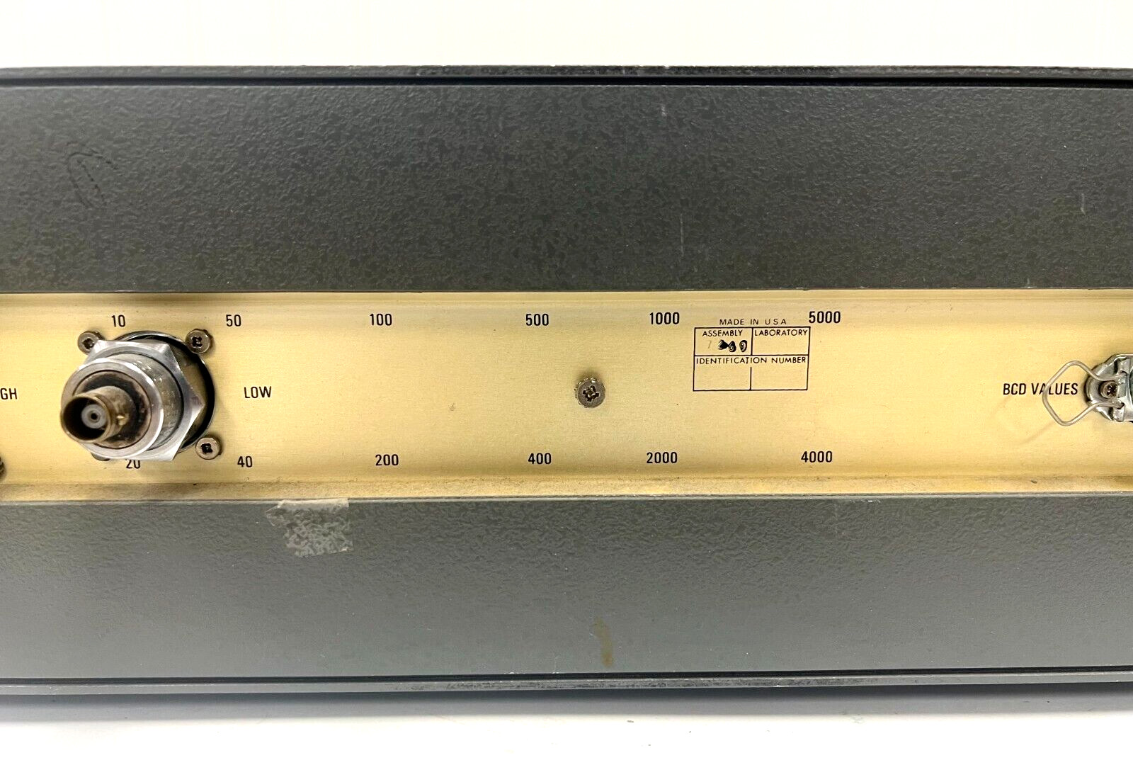 GENERAL RADIO 1413 PRECISION DECADE CAPACITOR