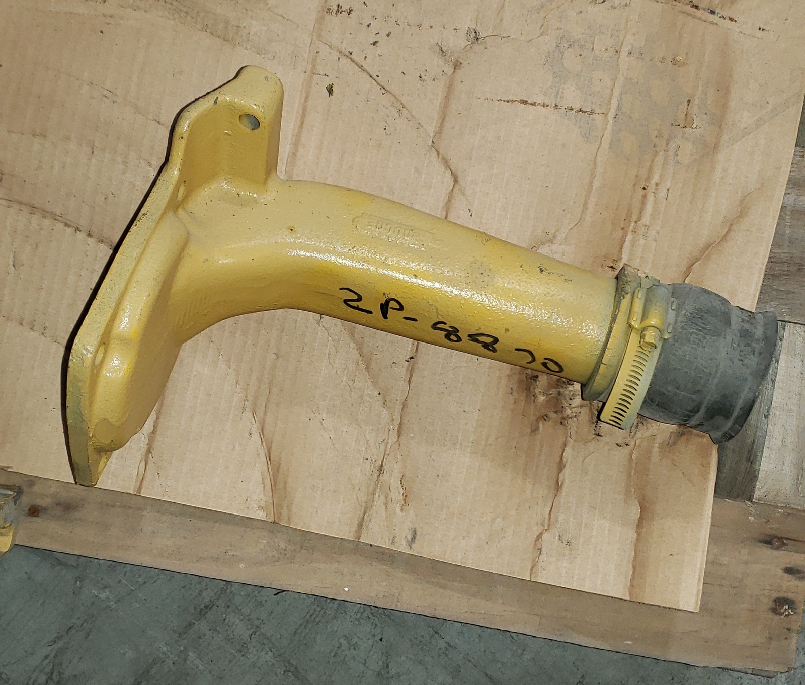 2P8870 PIPE-PUMP OUTLET CATERPILLAR PARTS