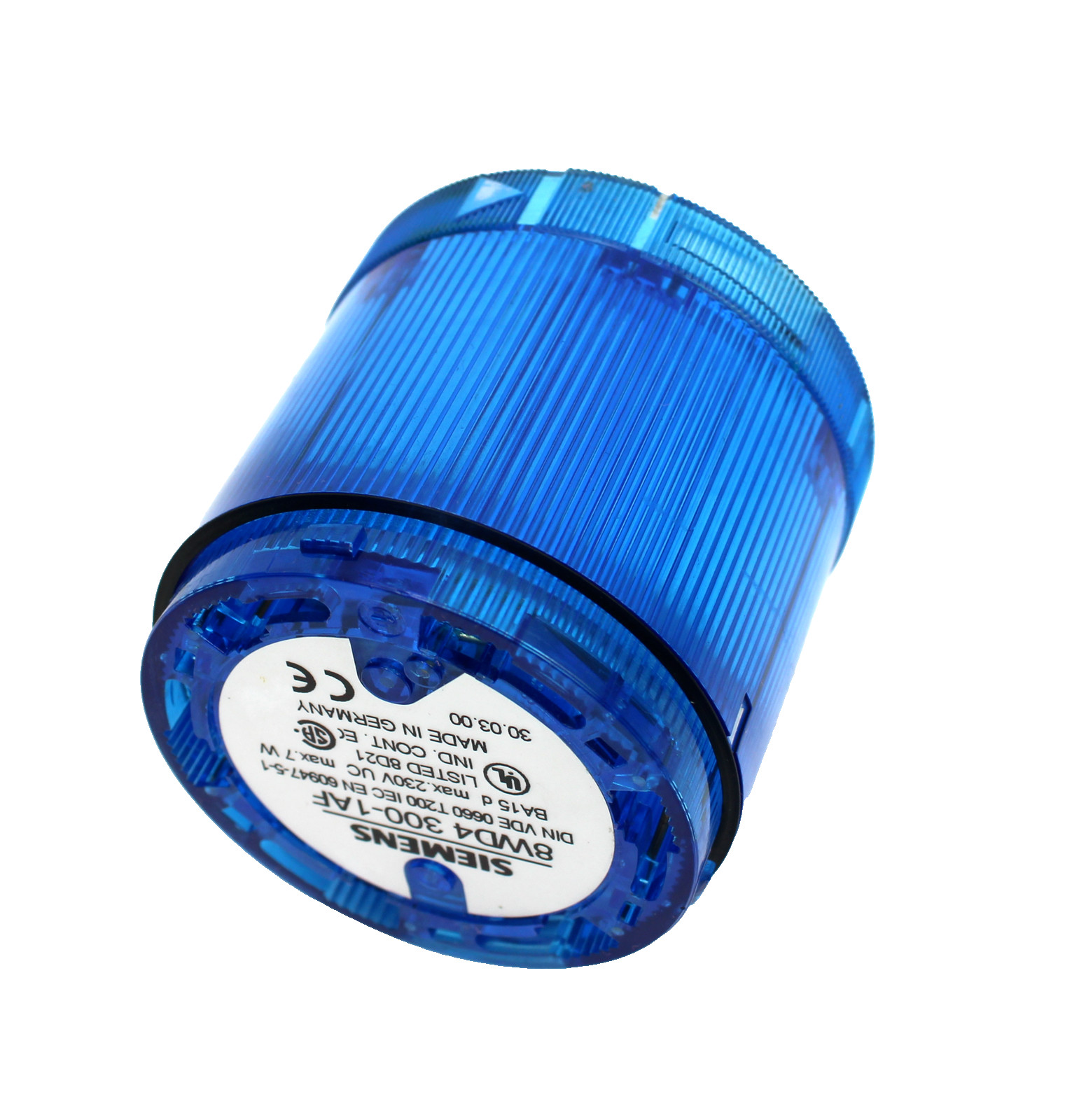 Siemens 8WD4 300-1AF Blue Stack Light