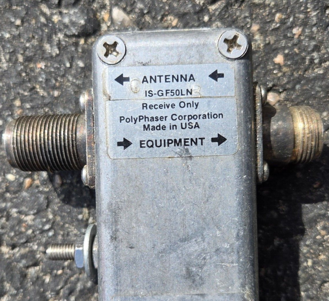 Used Polyphaser IS-GF50LN Type N Female / Type N Female