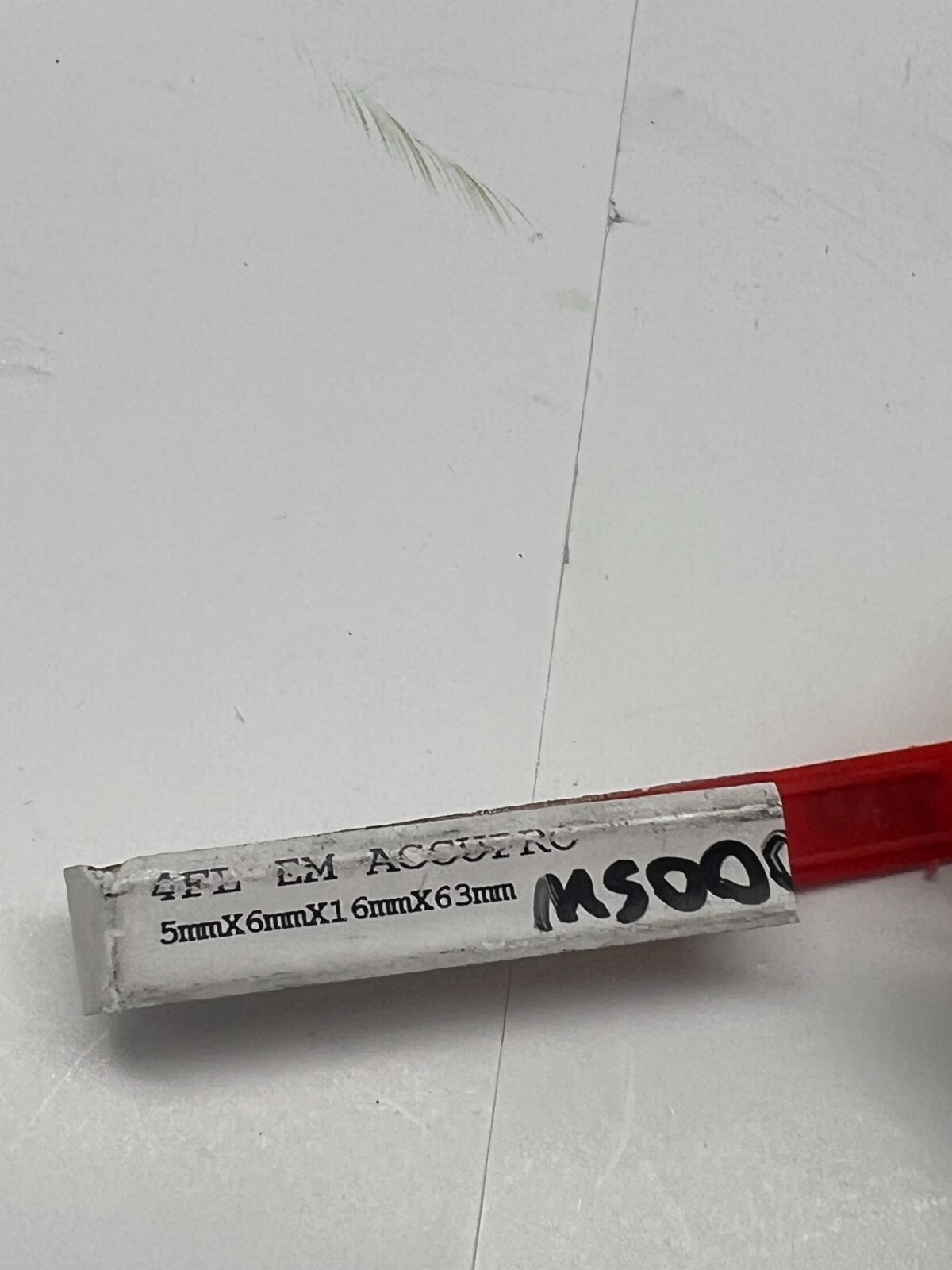 Accupro Square End Mill 5mm Dia, 16.mm LOC,4FLSolid Carbide 01216621